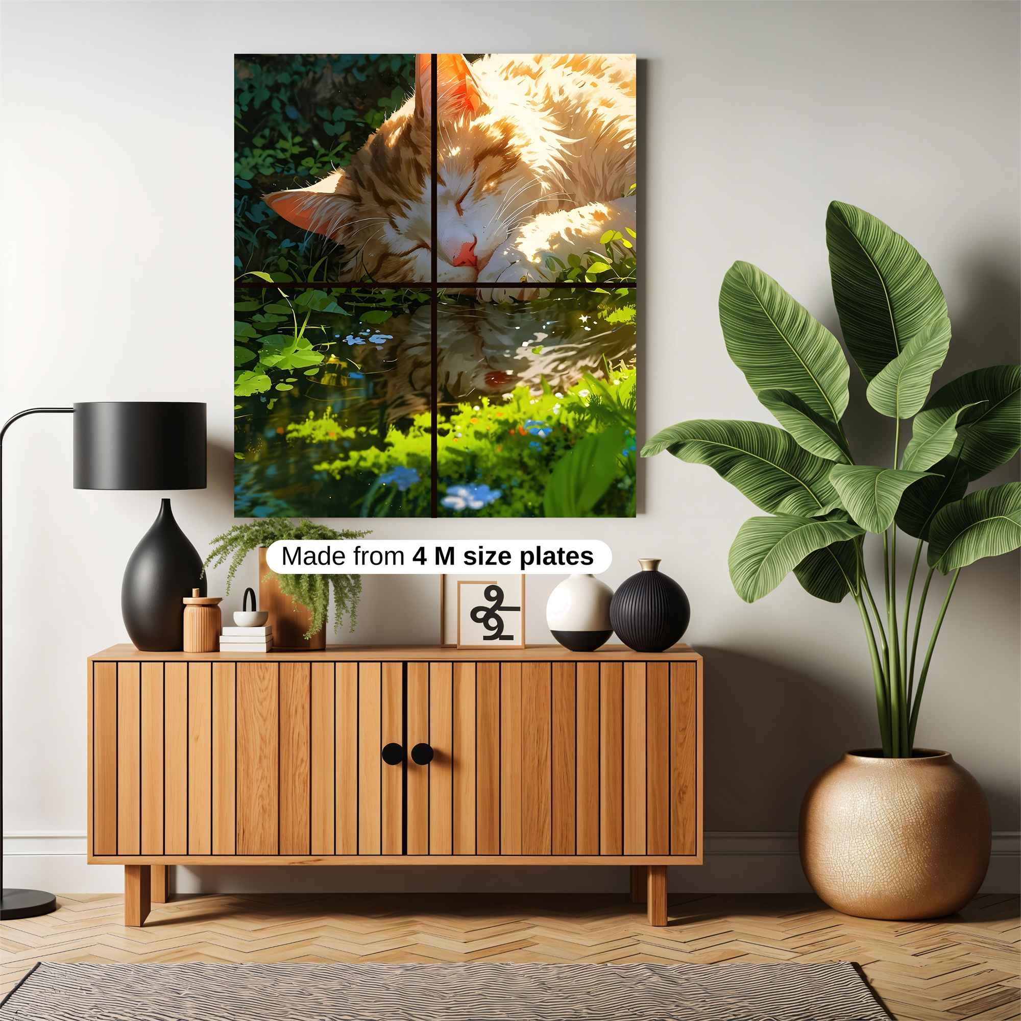 Cat Serenity Safe Wall Magnetic / M