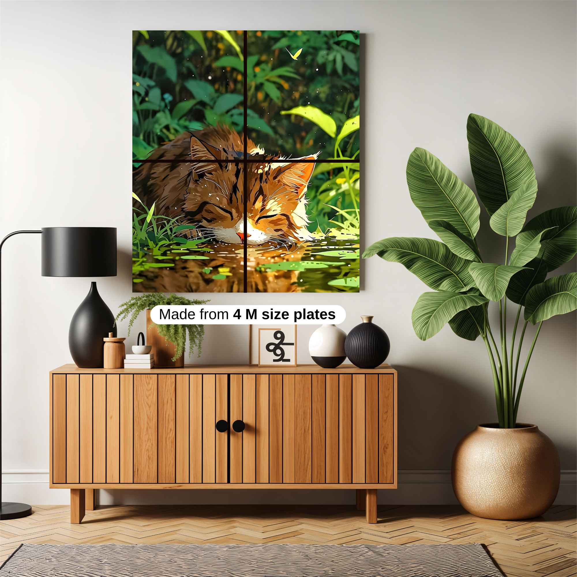 Cat Serenity Safe Wall Magnetic / M