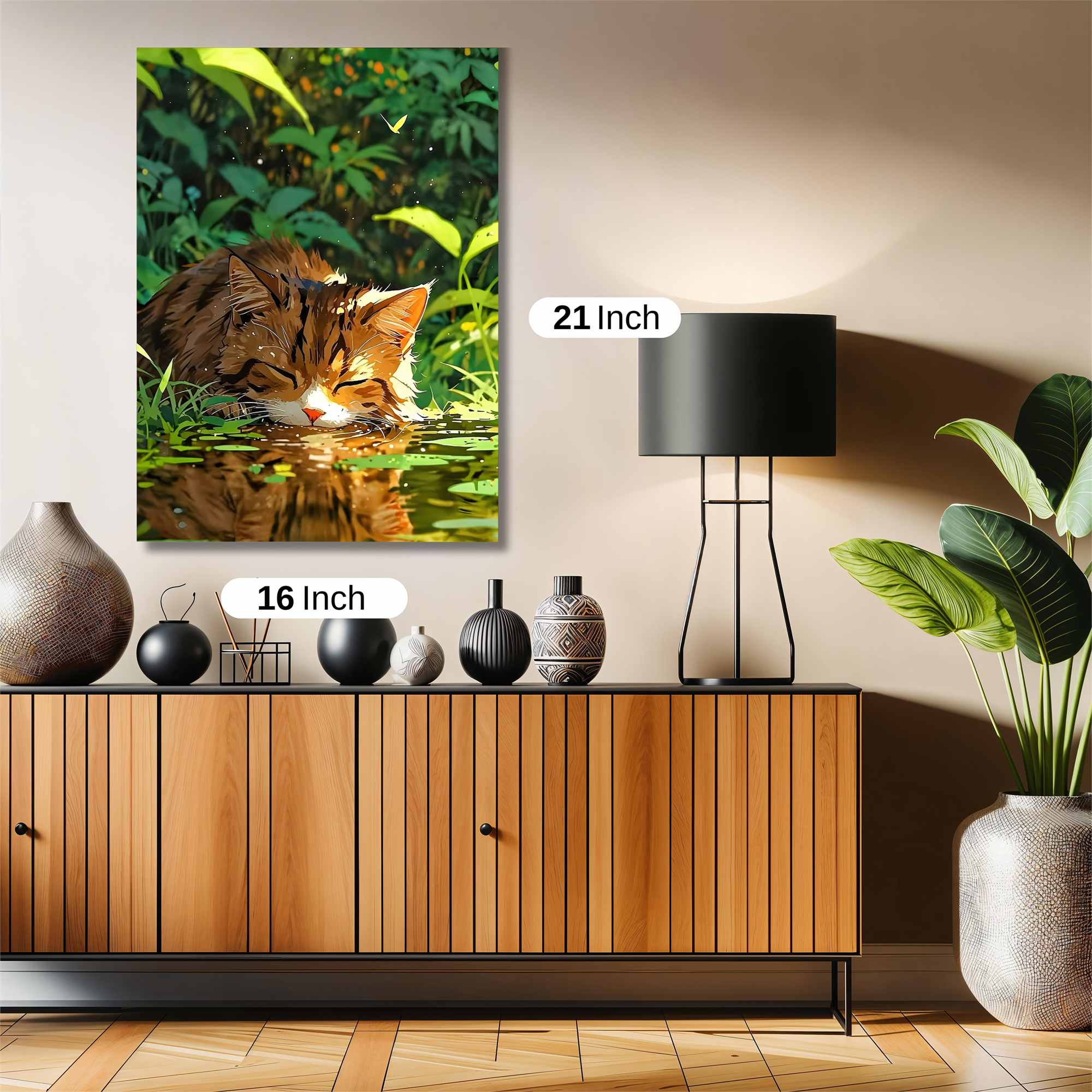 Cat Serenity Safe Wall Magnetic / M