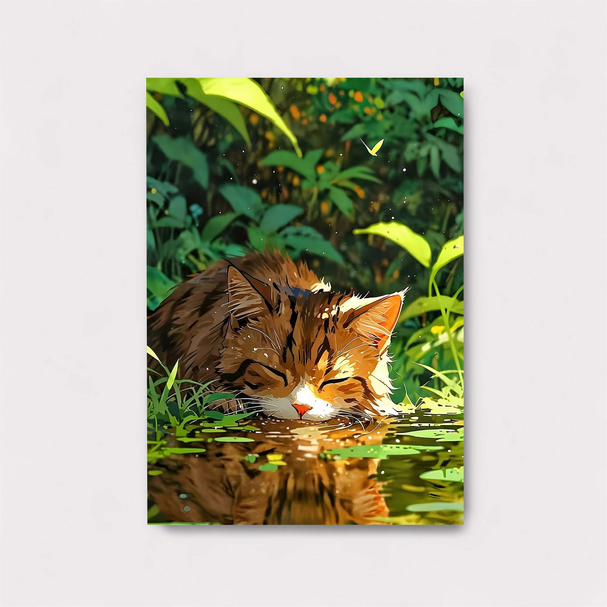 Cat Serenity Safe Wall Magnetic / M