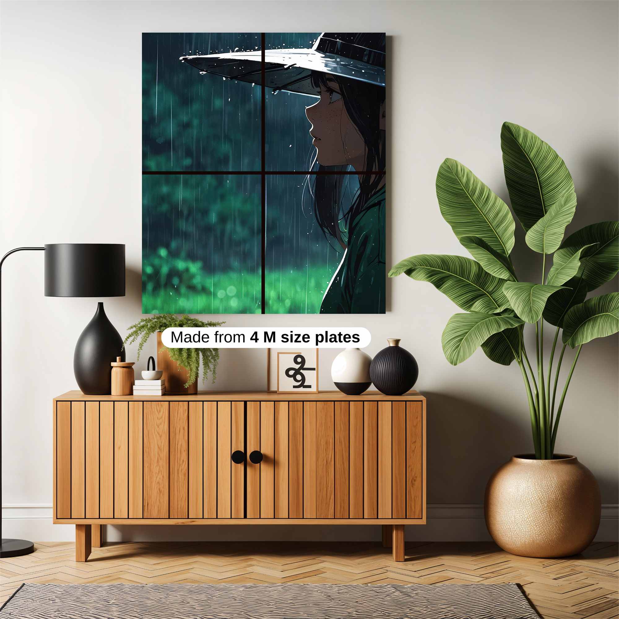 Rain Serenade Safe Wall Magnetic / M