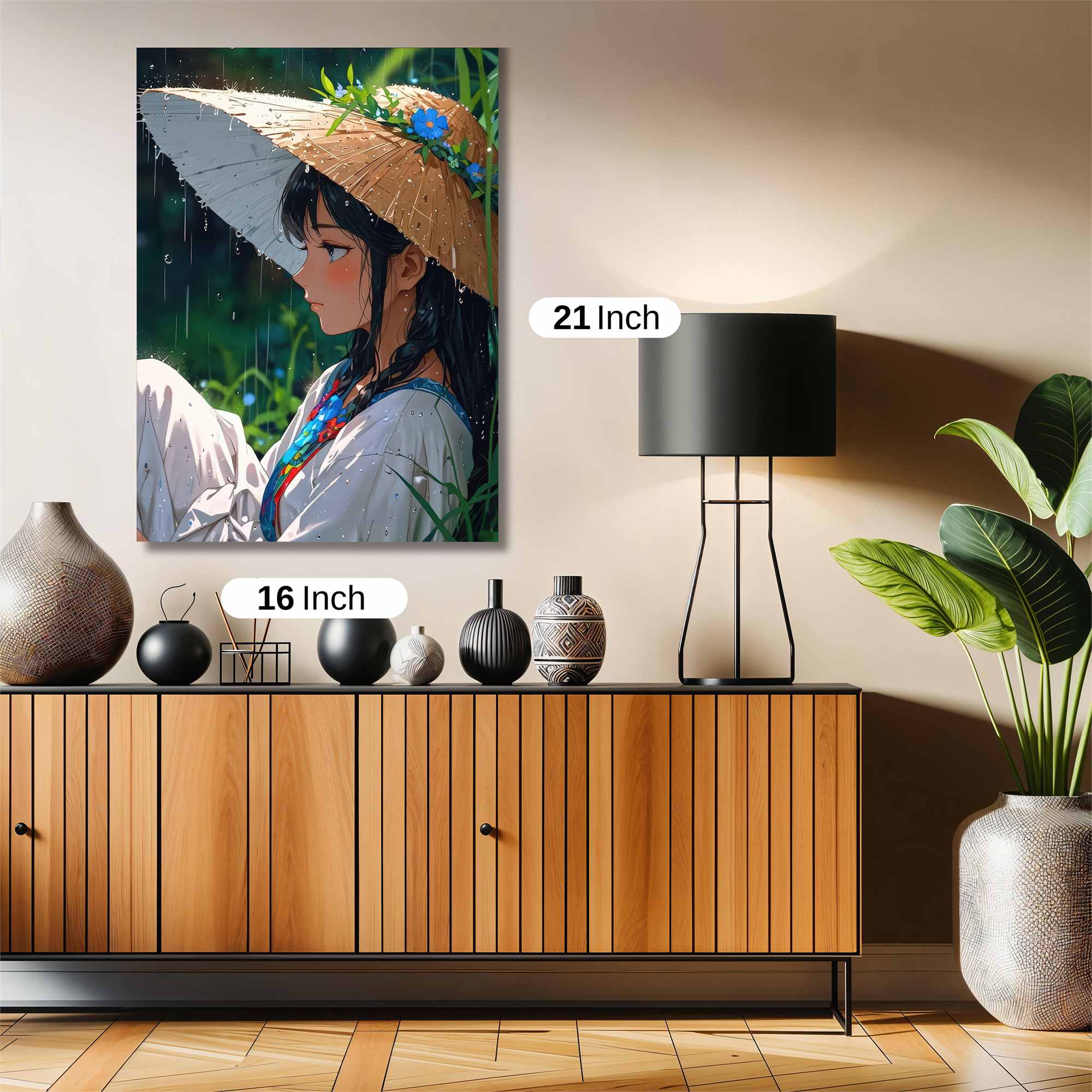 Rain Serenity Safe Wall Magnetic / M