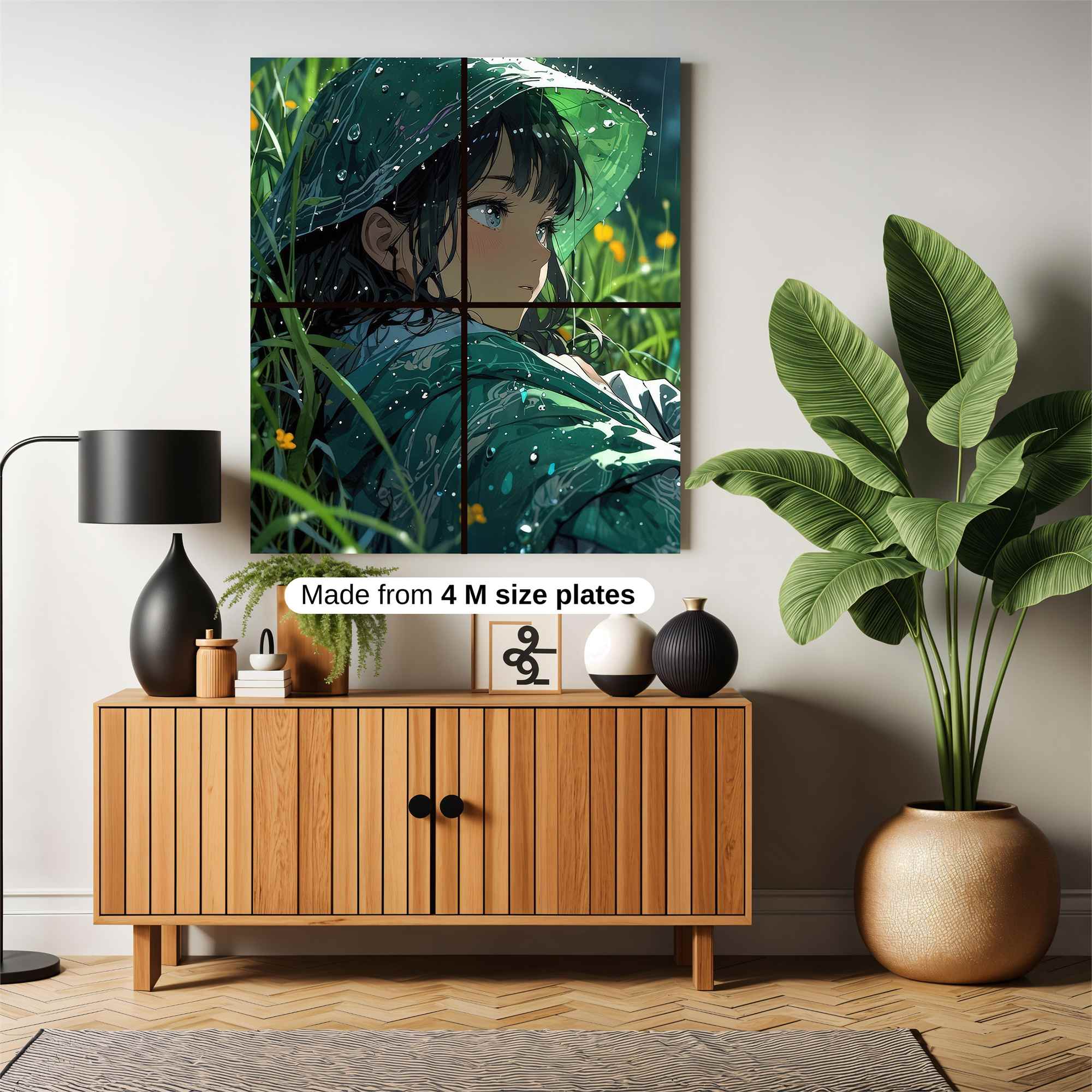 Rain Serenity Safe Wall Magnetic / M