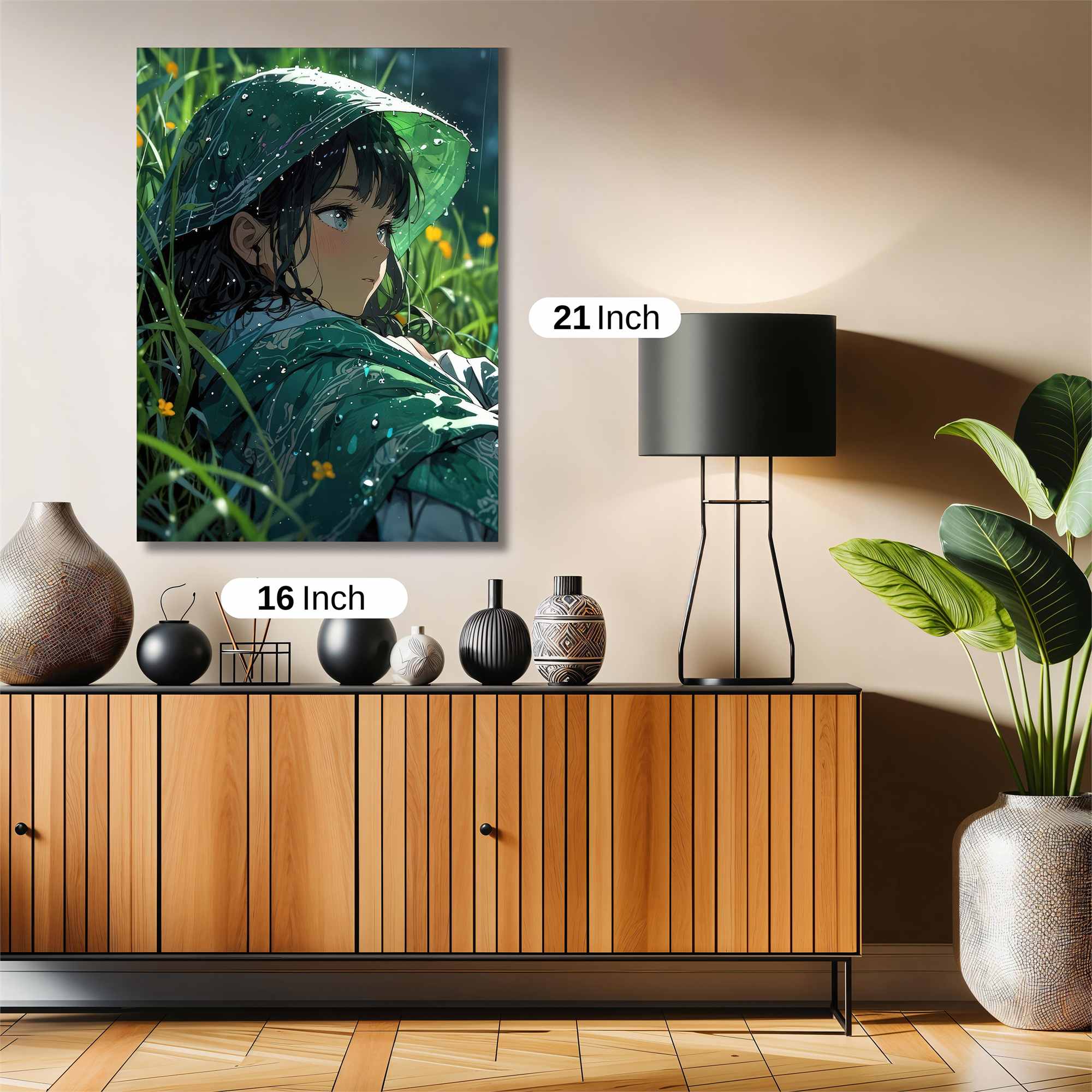 Rain Serenity Safe Wall Magnetic / M