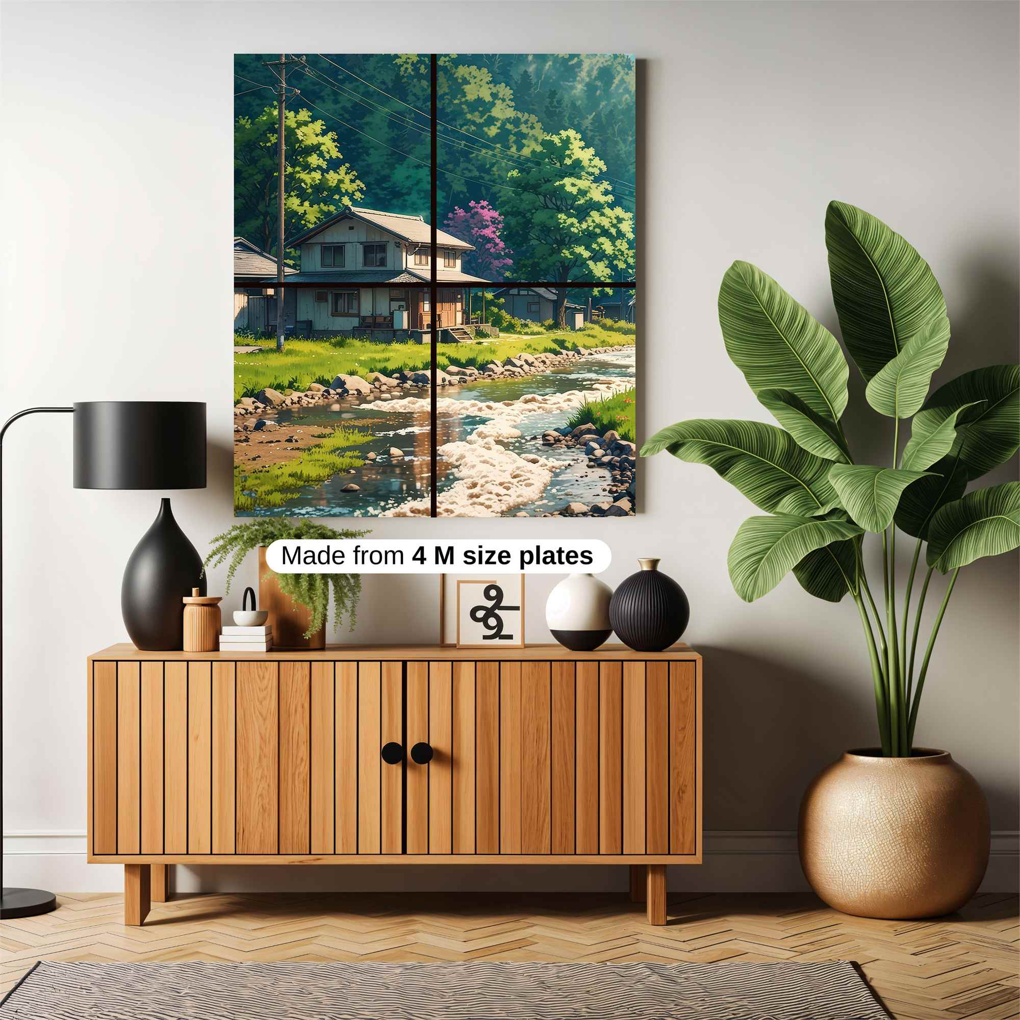 Mountain Serenity Safe Wall Magnetic / M