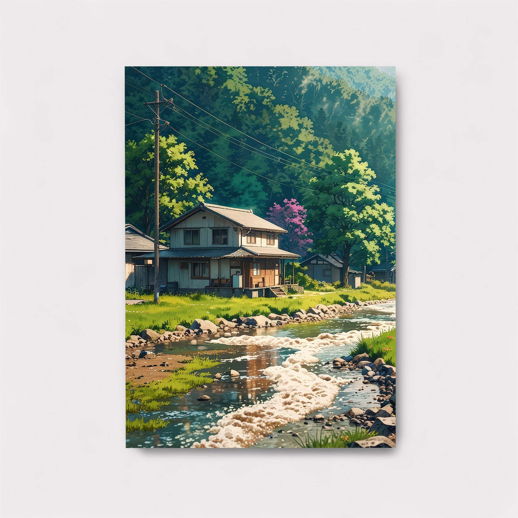 Mountain Serenity Safe Wall Magnetic / M