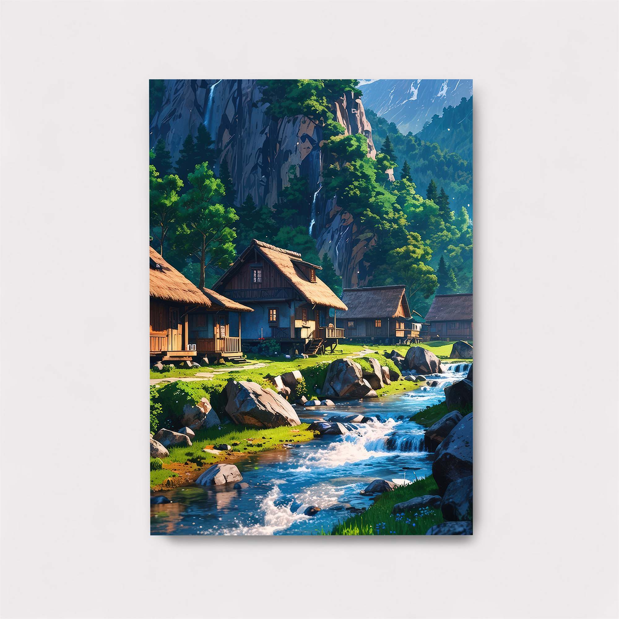 Mountain Serenity Safe Wall Magnetic / M