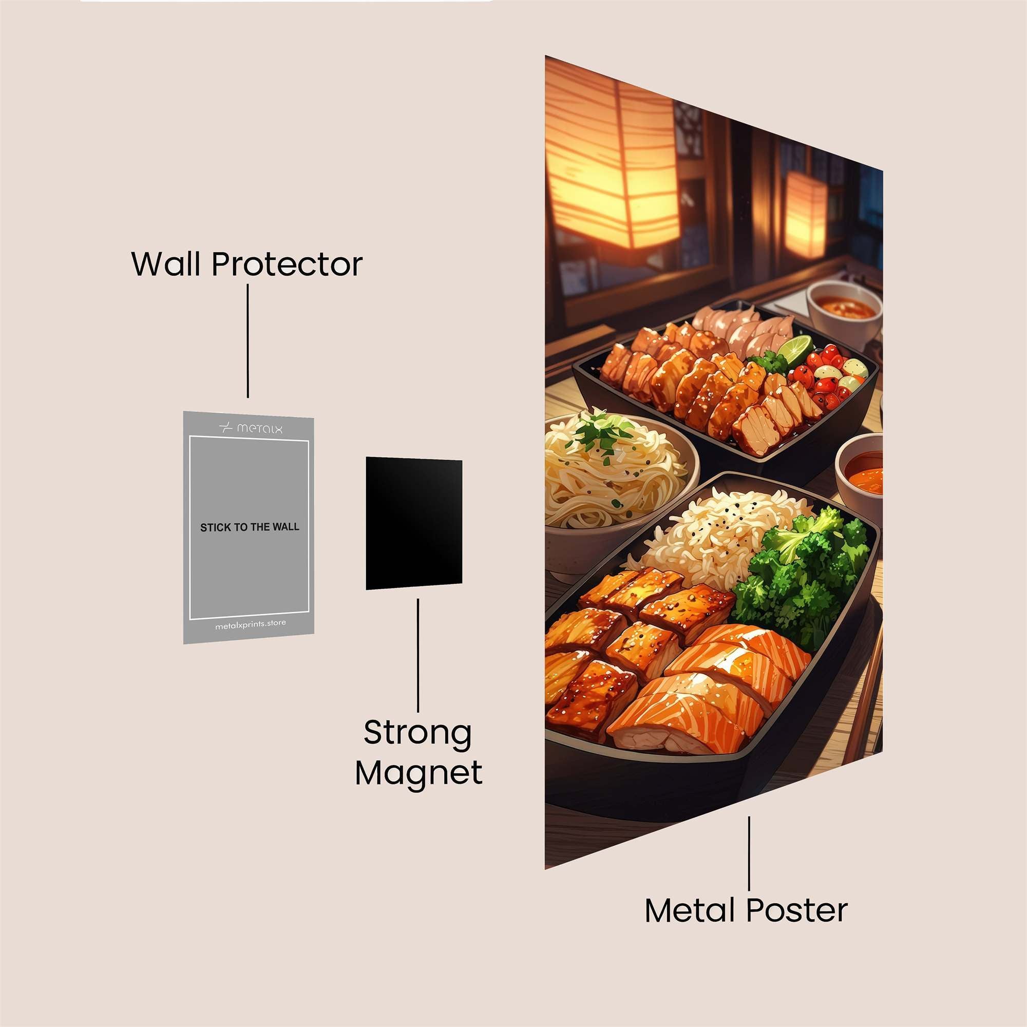 Meal Bliss Safe Wall Magnetic / M