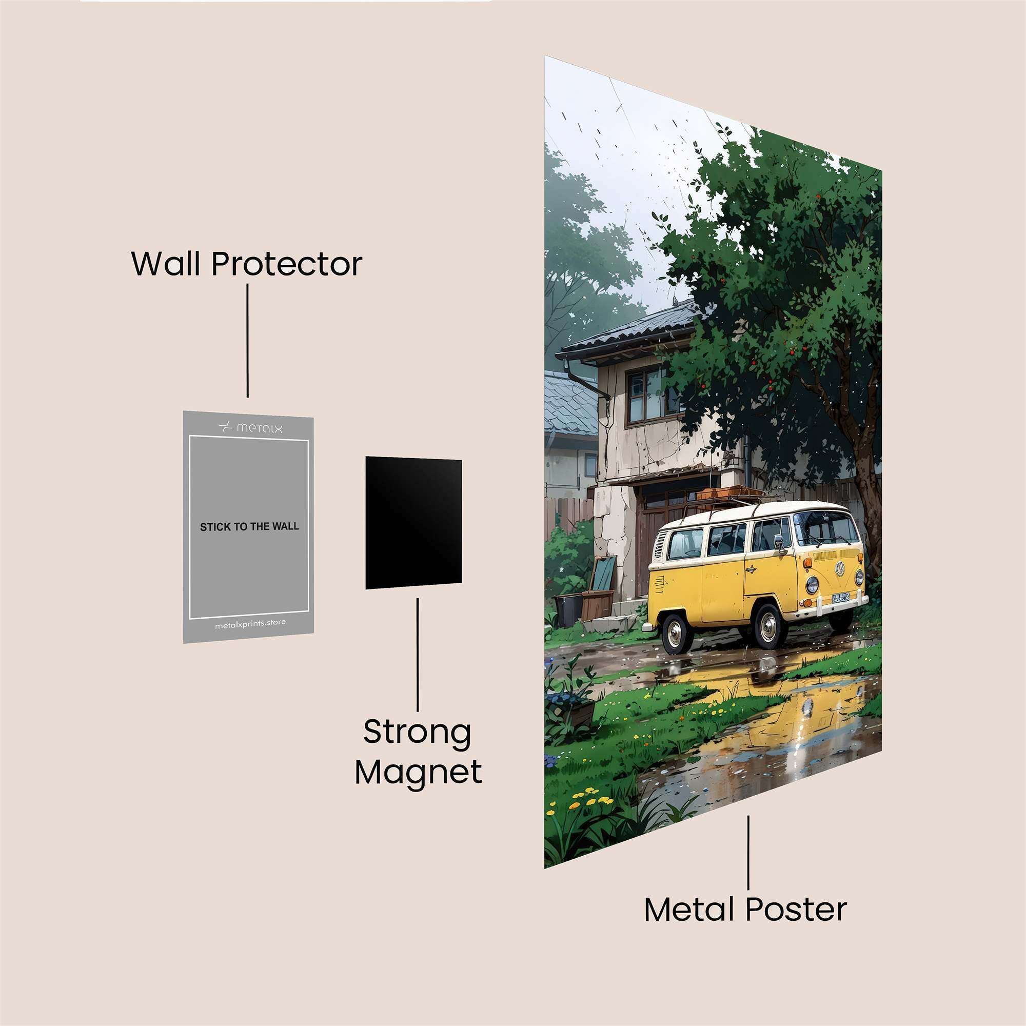 Van Serene Safe Wall Magnetic / M