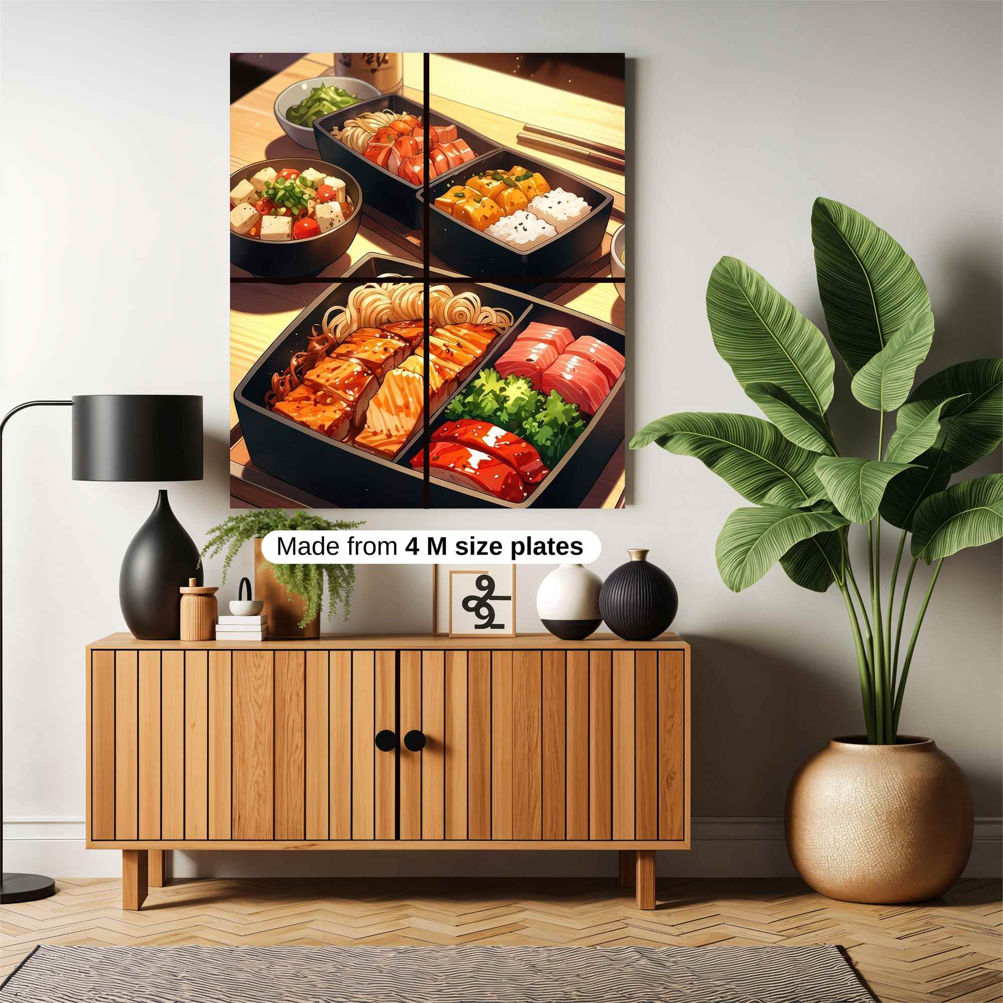 Sushi Serenity Safe Wall Magnetic / M