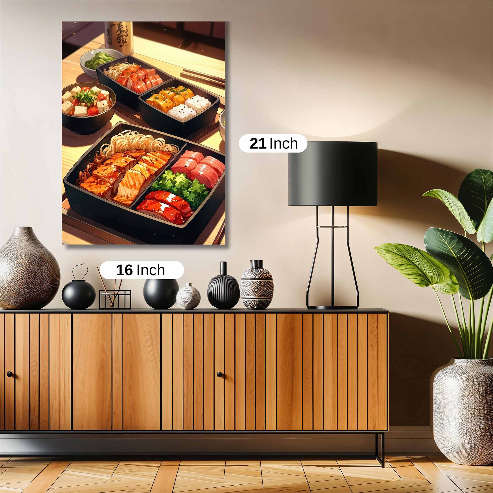 Sushi Serenity Safe Wall Magnetic / M