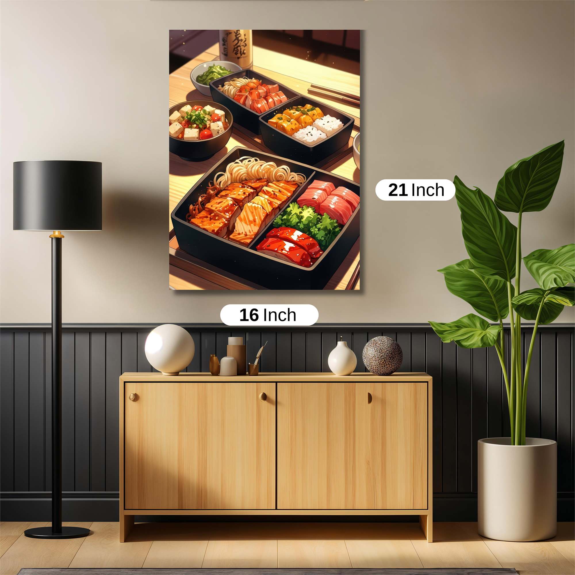 Sushi Serenity Safe Wall Magnetic / M