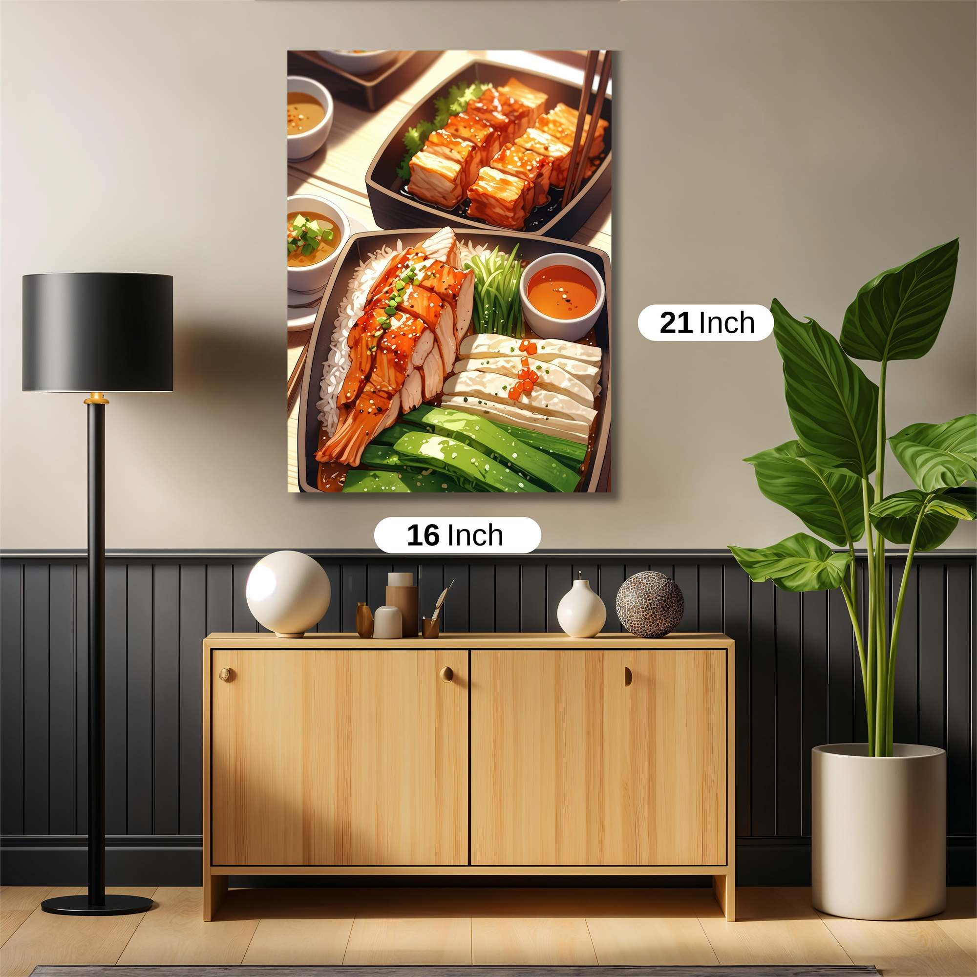 Seafood Delight Safe Wall Magnetic / M