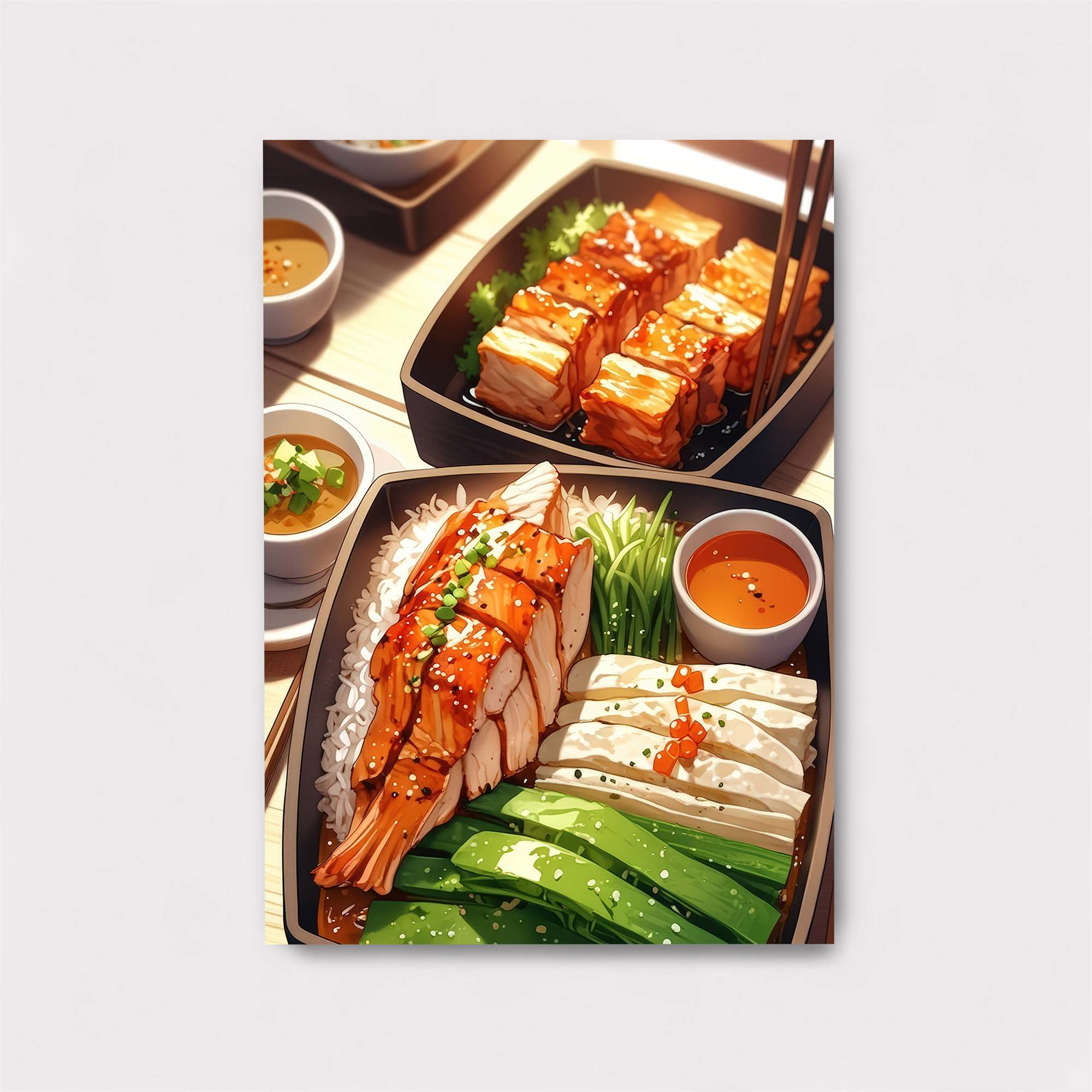 Seafood Delight Safe Wall Magnetic / M