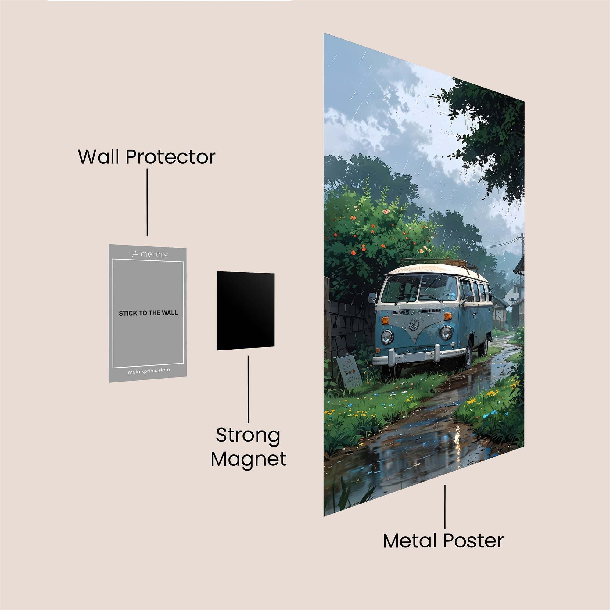 Volkswagen Serene Safe Wall Magnetic / M