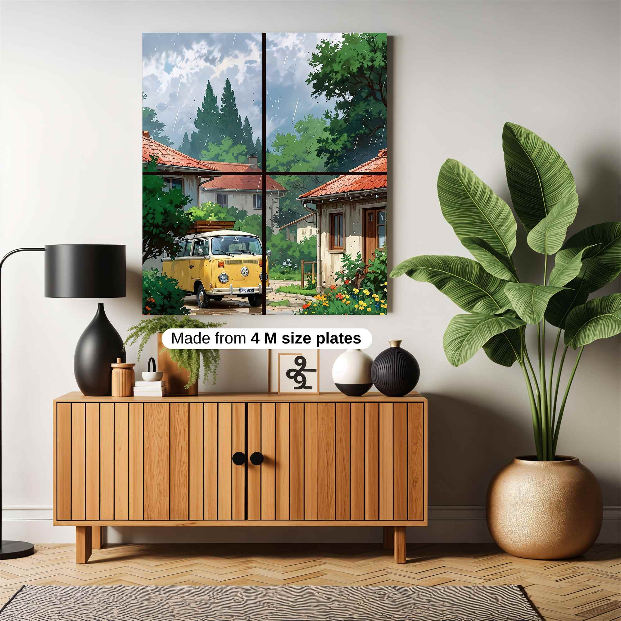 Rainy Adventure Safe Wall Magnetic / M