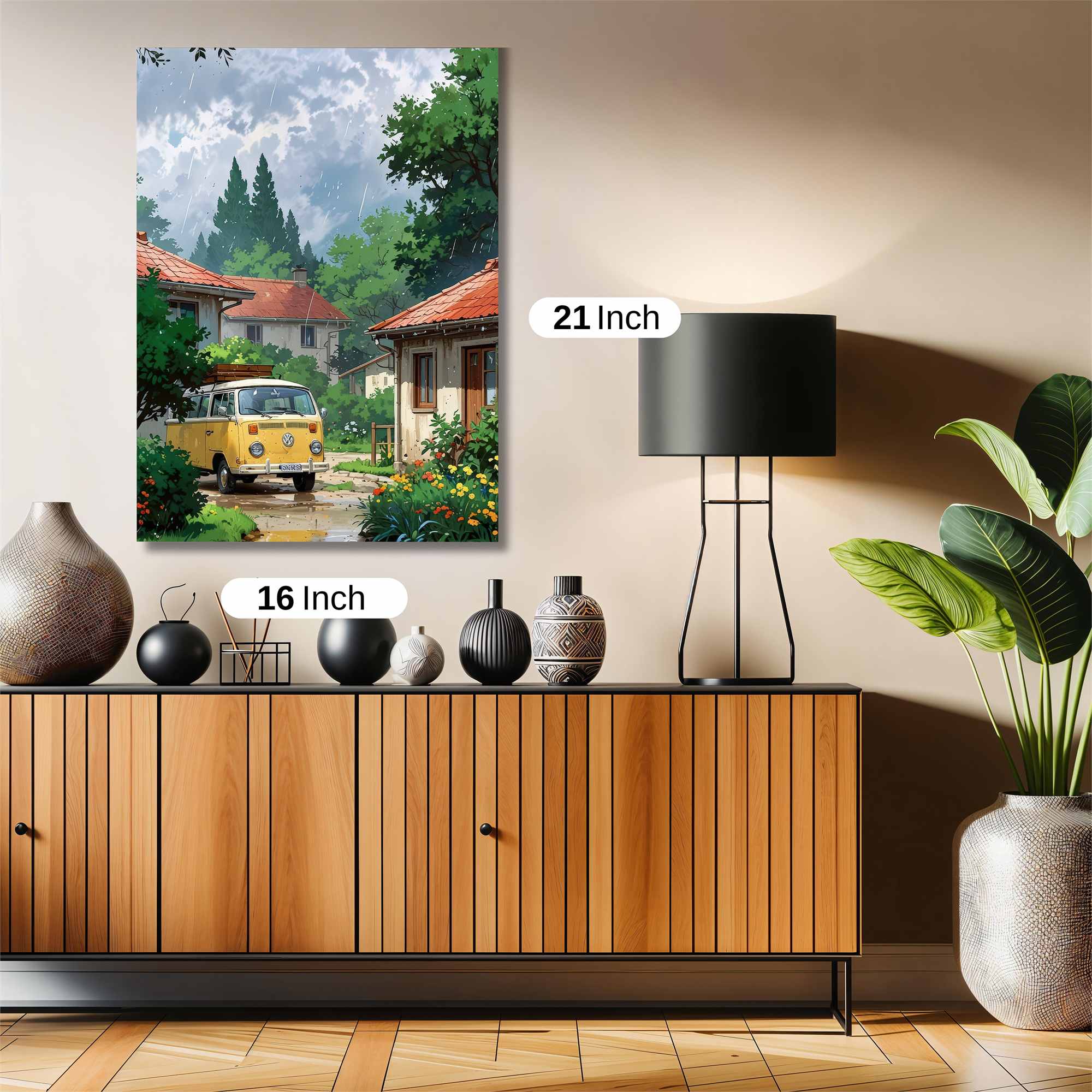 Rainy Adventure Safe Wall Magnetic / M