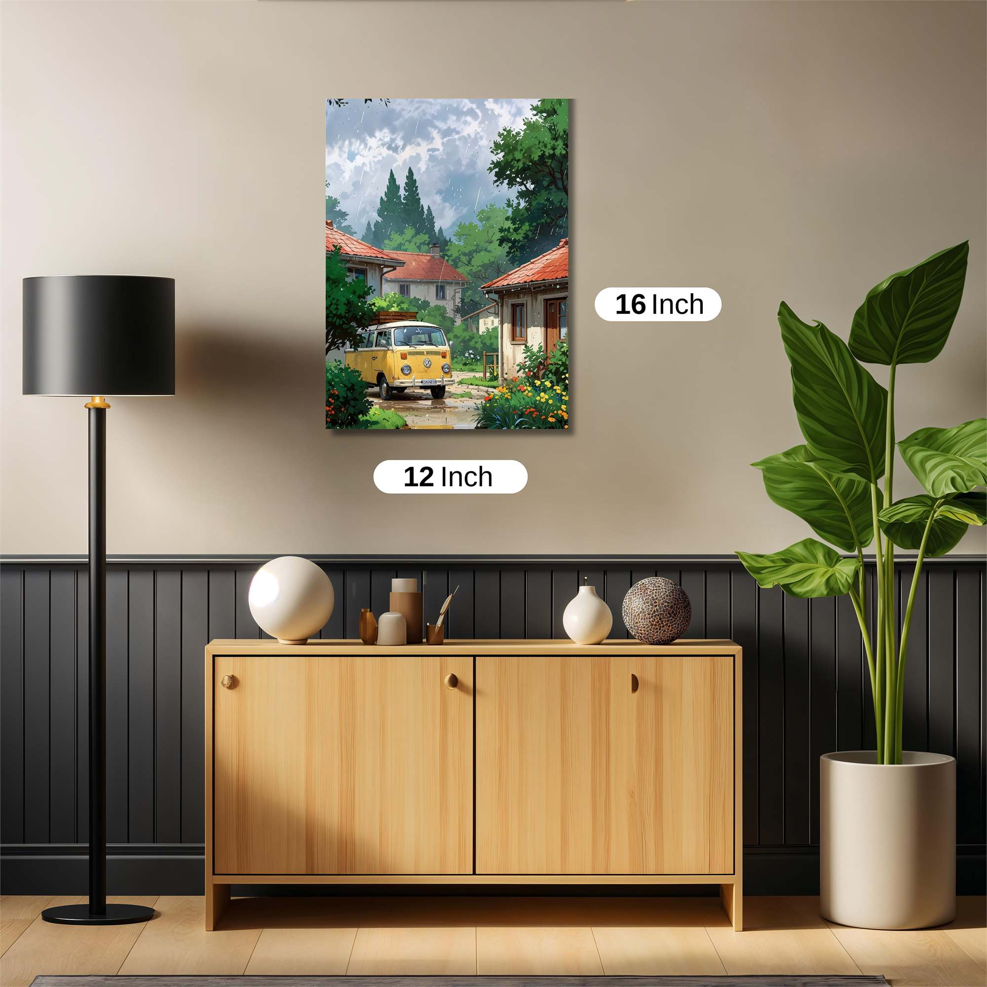 Rainy Adventure Safe Wall Magnetic / M