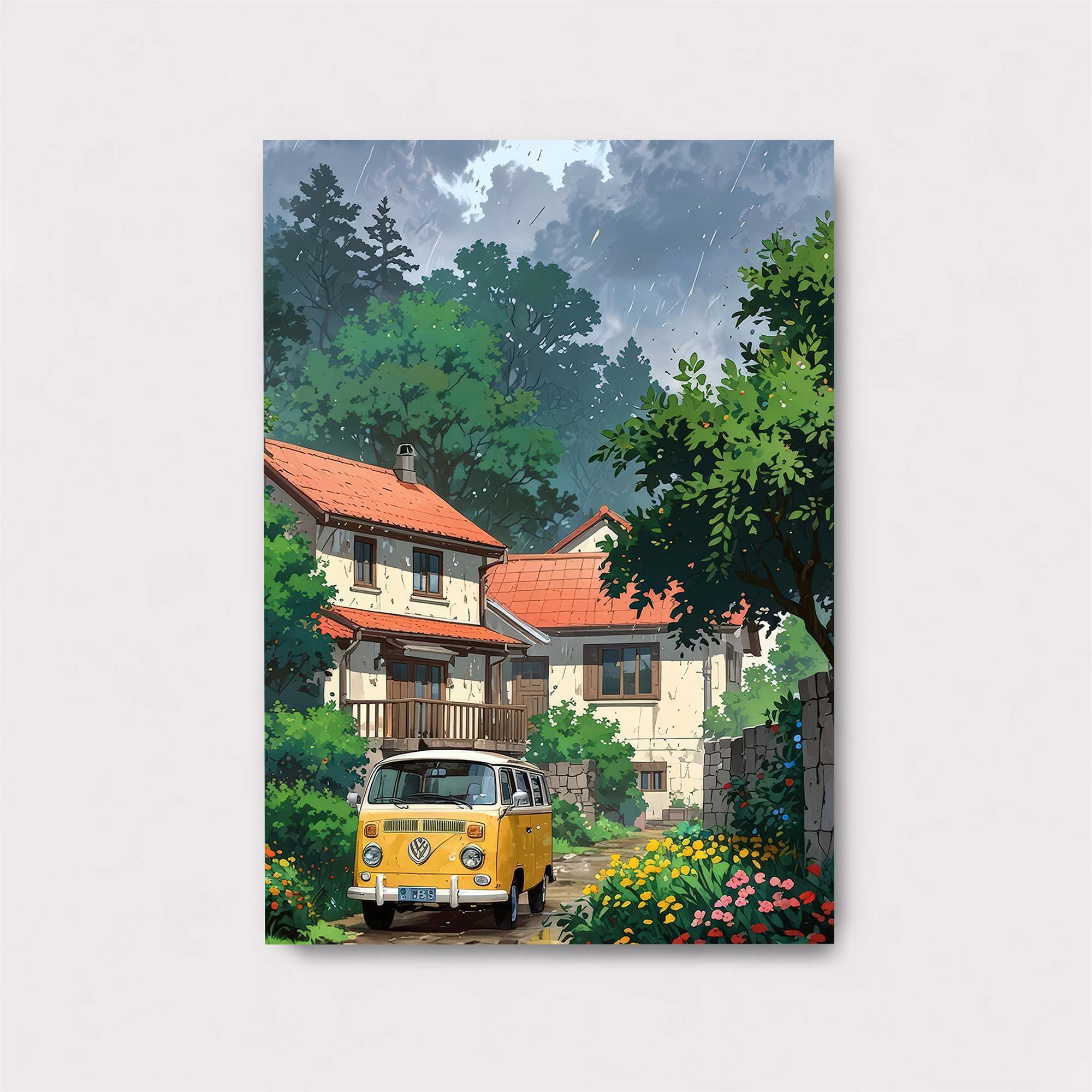 Cottage Serenity Safe Wall Magnetic / M