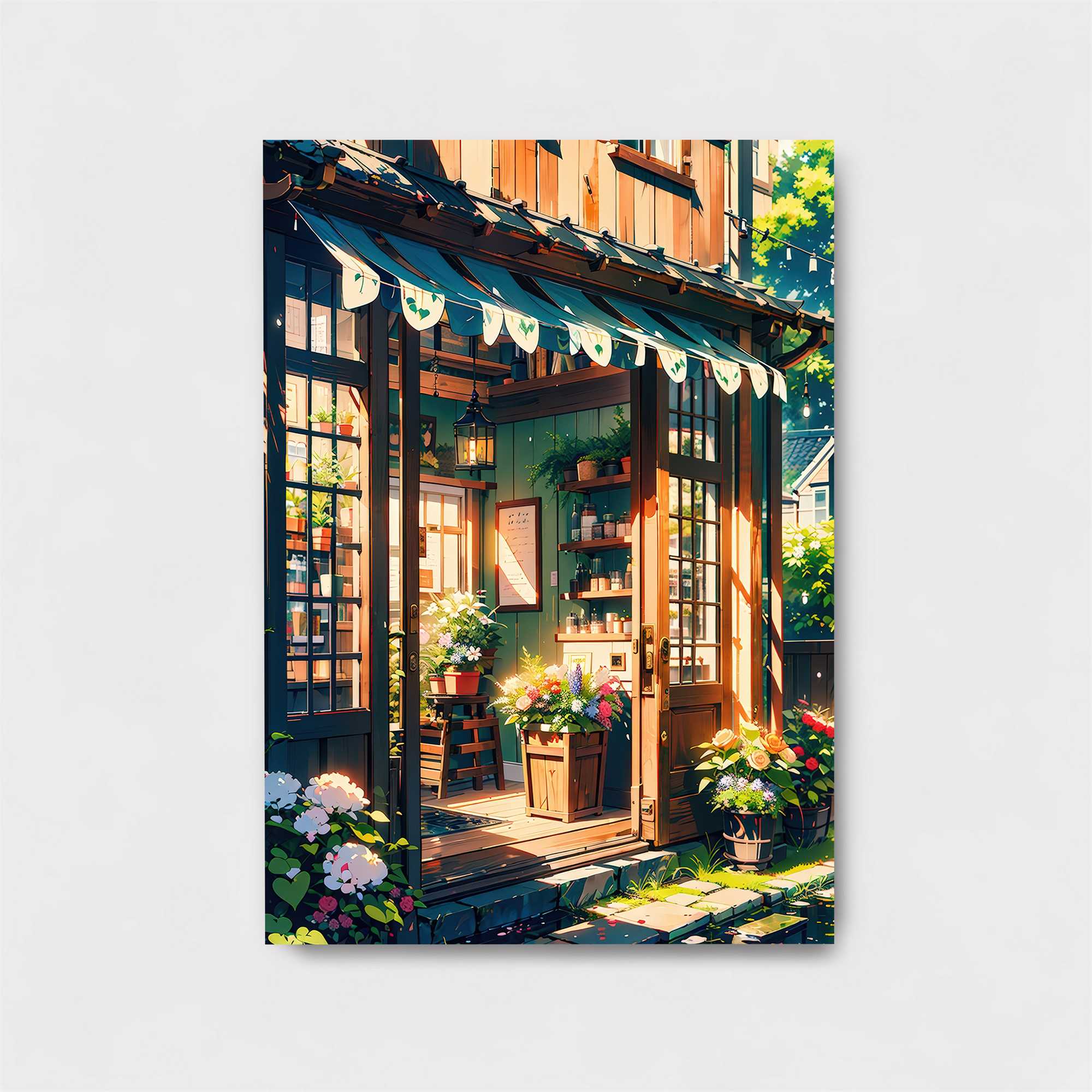 Floral Haven Safe Wall Magnetic / M