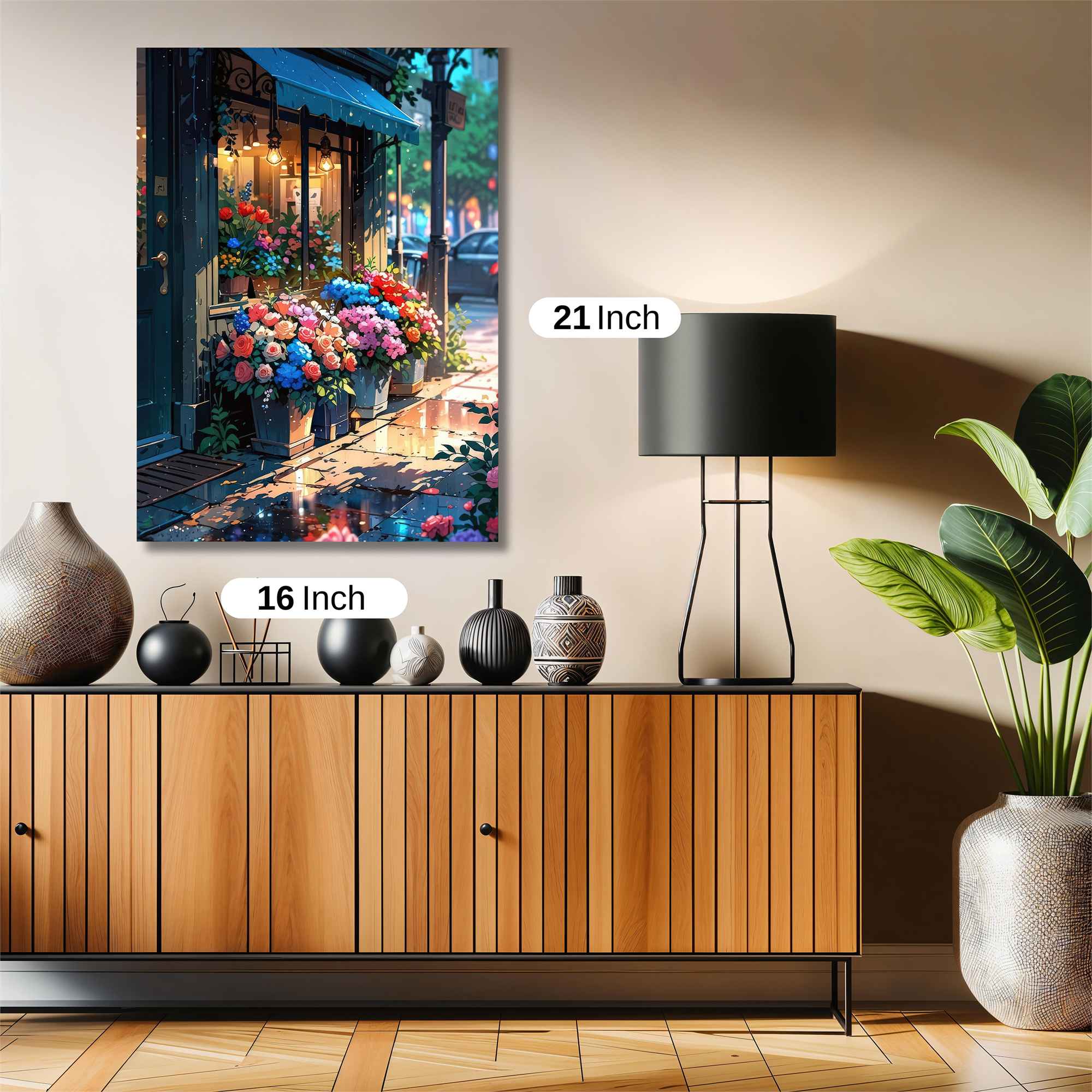 Floral Bliss Safe Wall Magnetic / M