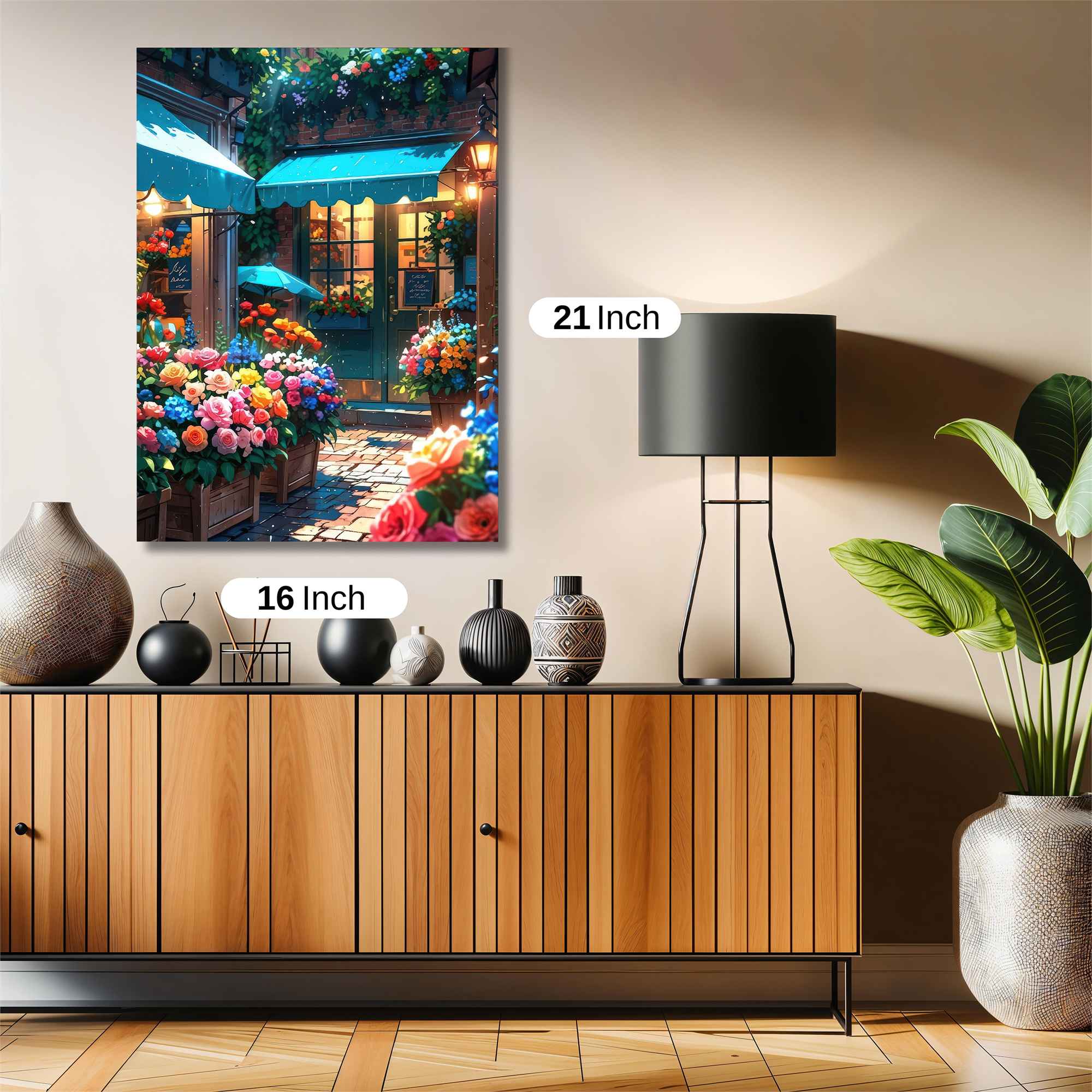 Floral Haven Safe Wall Magnetic / M