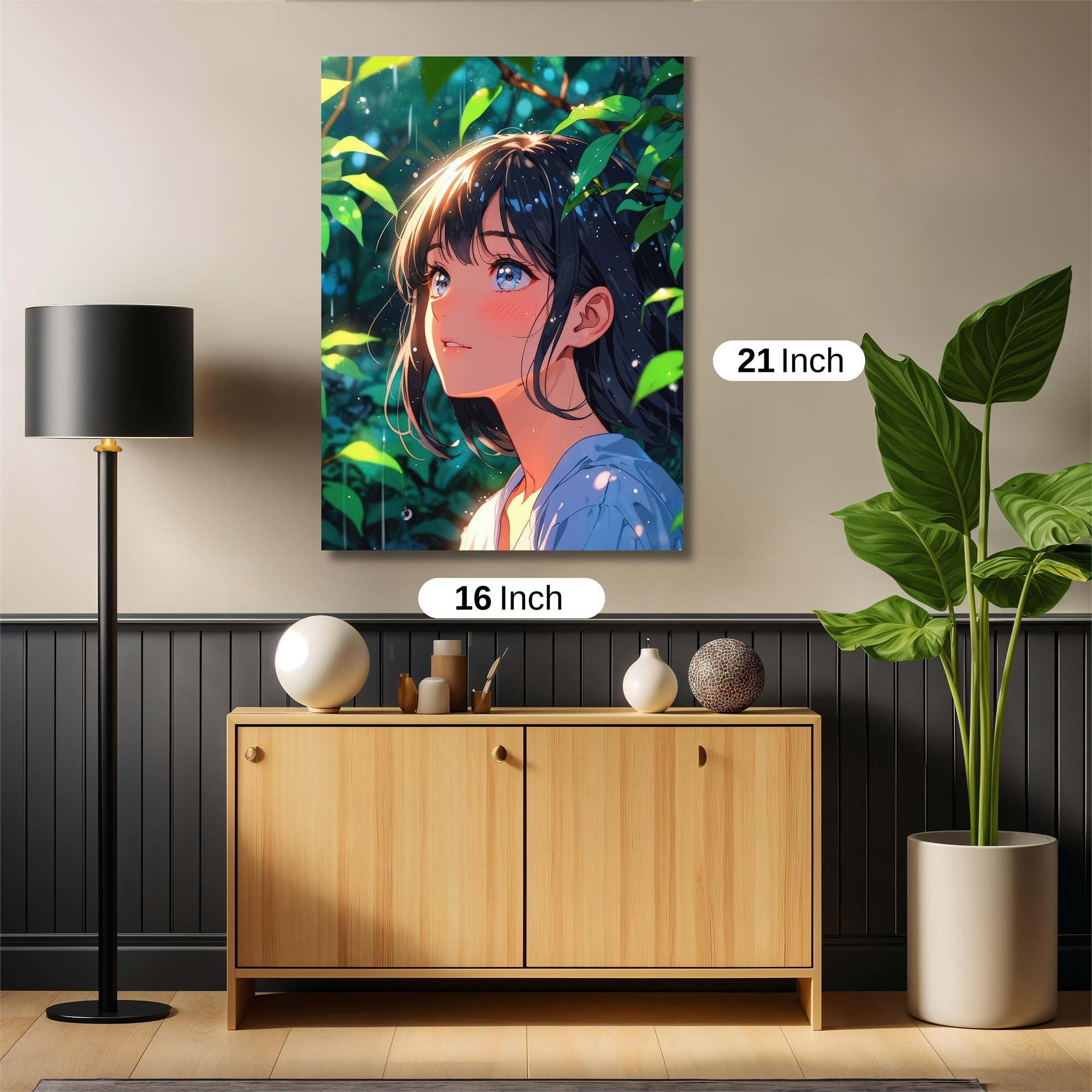 Forest Serenity Safe Wall Magnetic / M