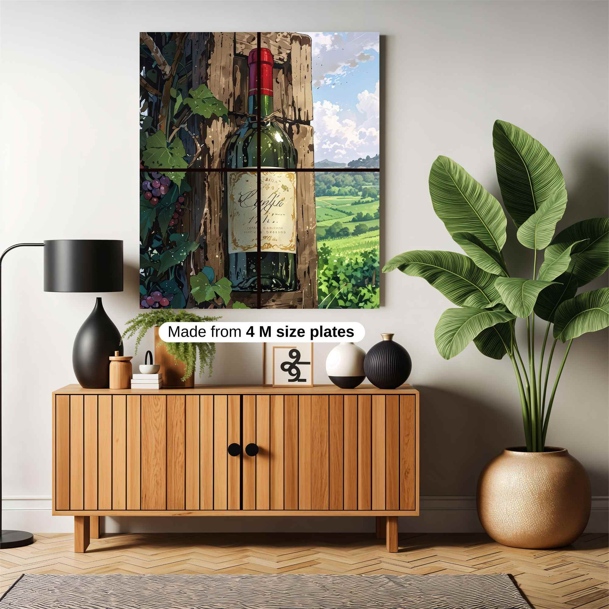 Vineyard Bliss Safe Wall Magnetic / M