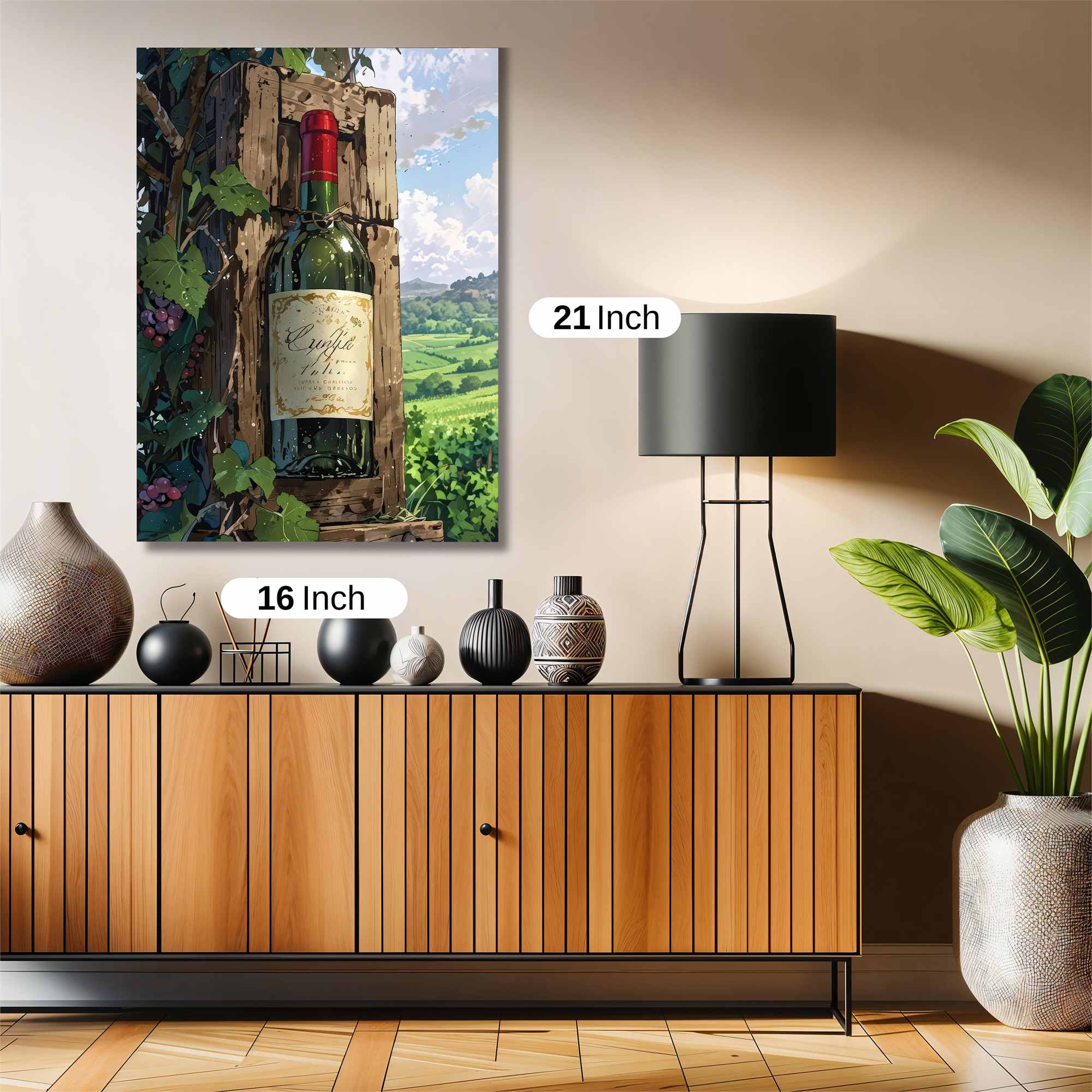 Vineyard Bliss Safe Wall Magnetic / M