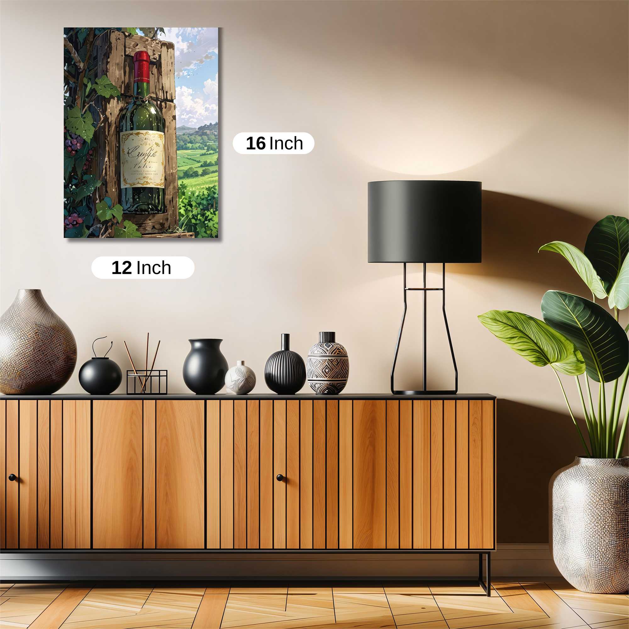 Vineyard Bliss Safe Wall Magnetic / M