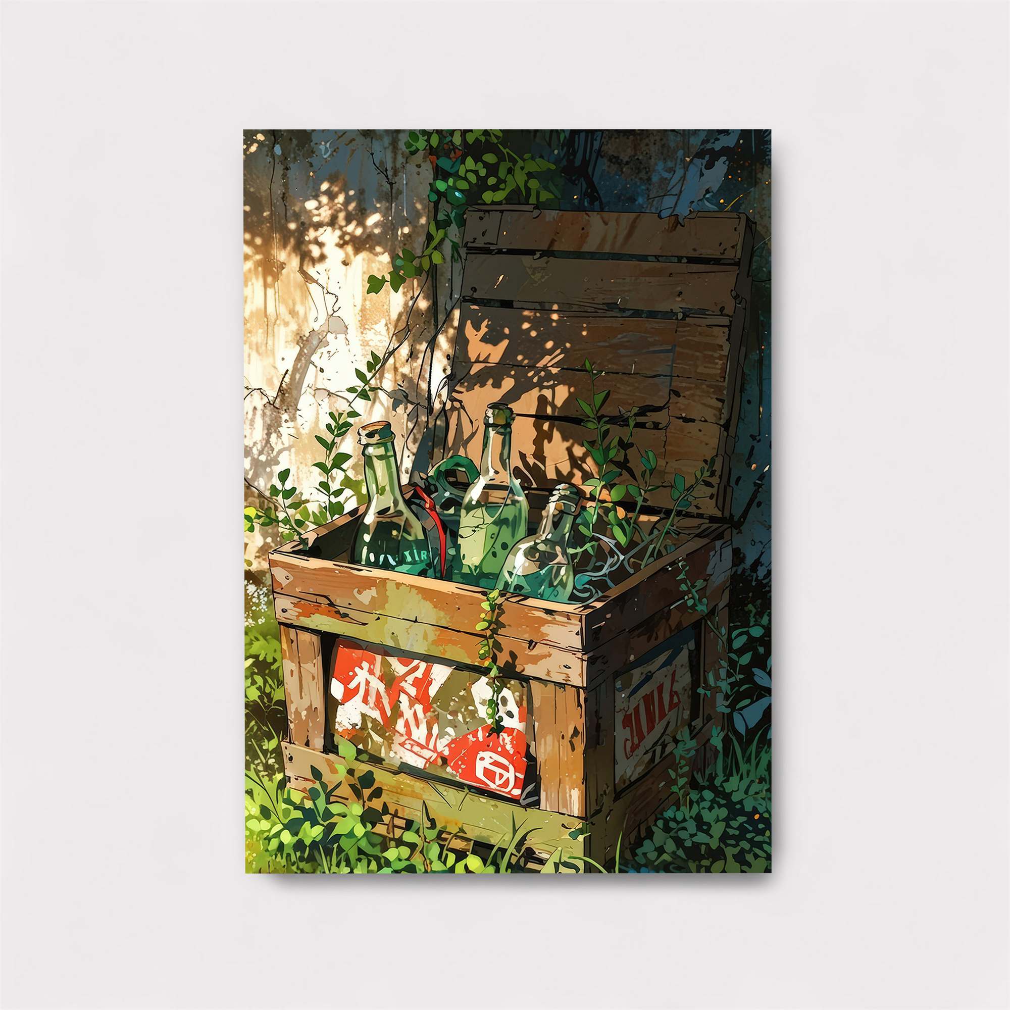 Bottle Serenity Safe Wall Magnetic / M