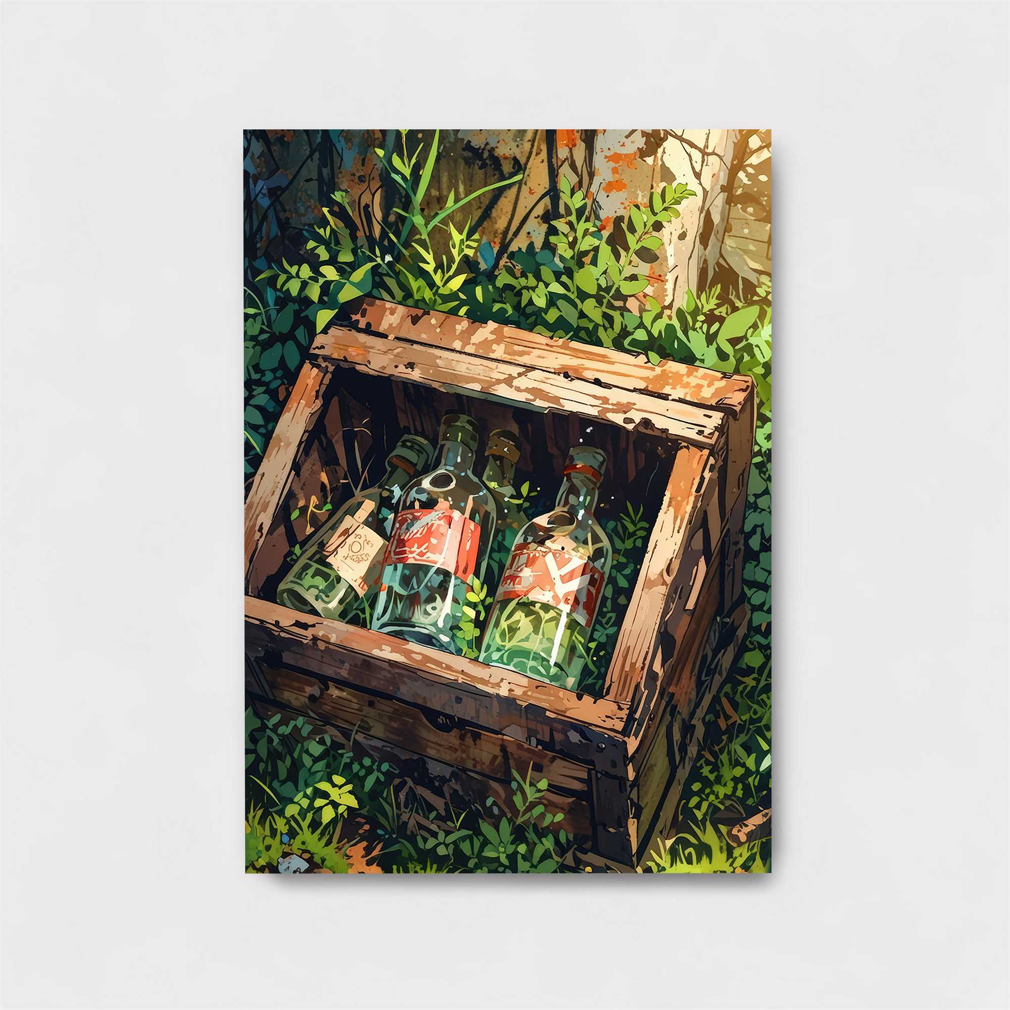 Bottled Serenity Safe Wall Magnetic / M