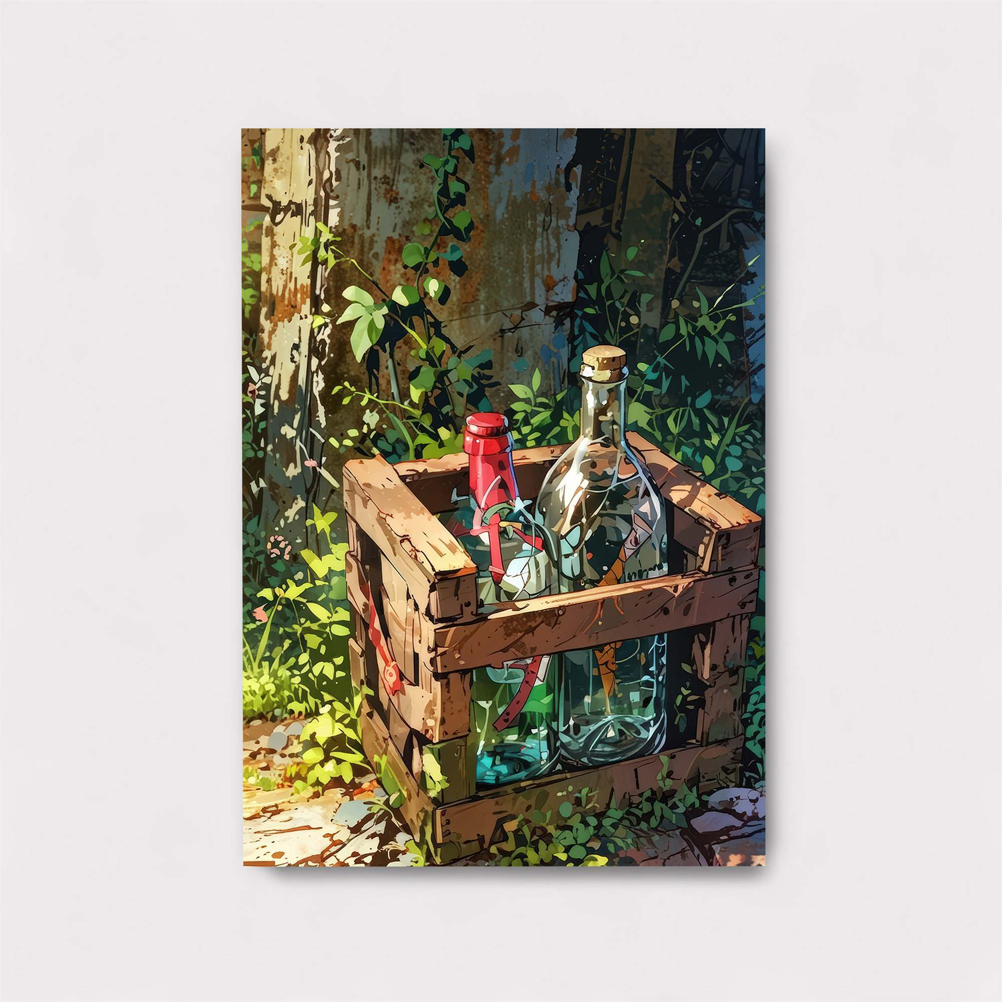 Bottles Whisper Safe Wall Magnetic / M