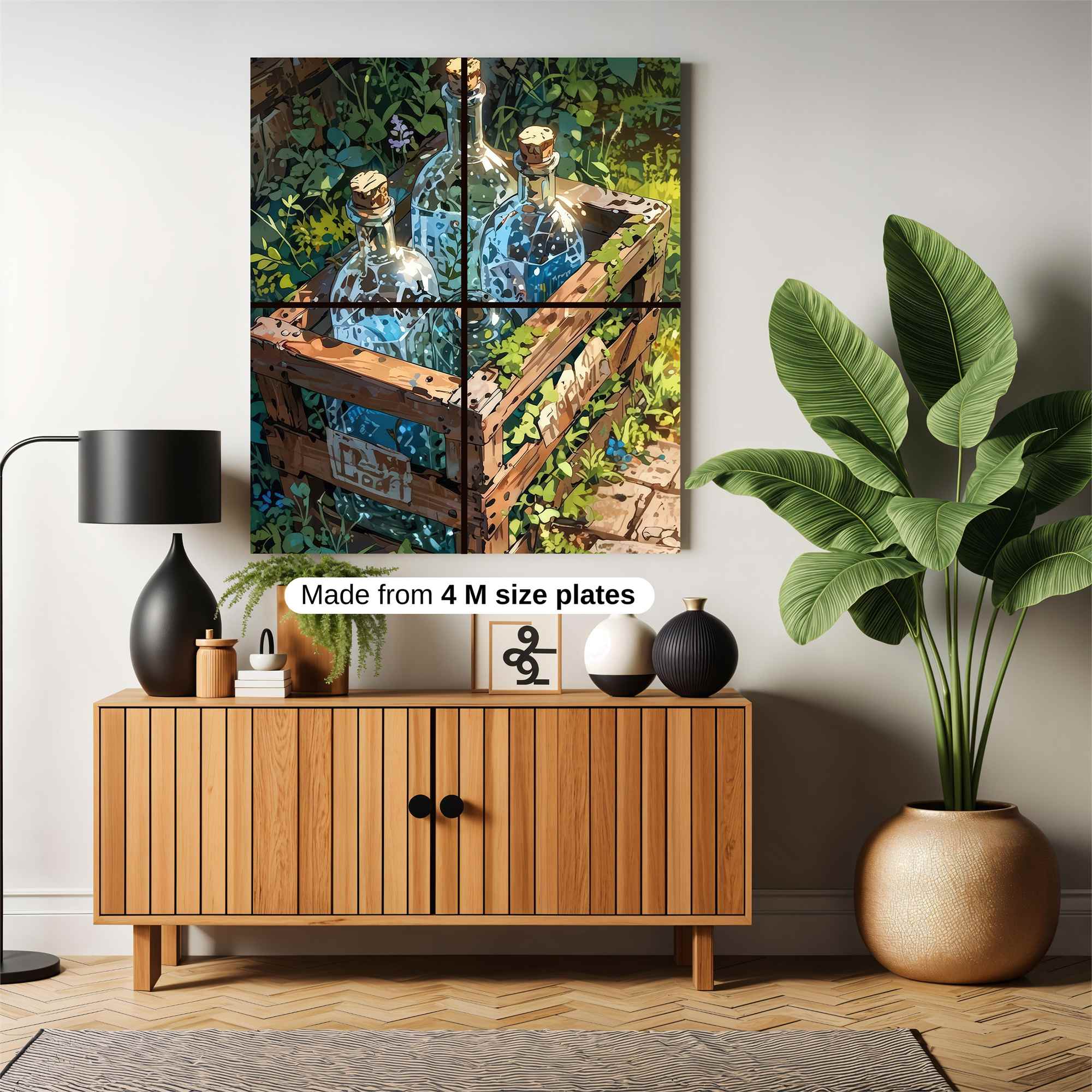 Bottled Serenity Safe Wall Magnetic / M