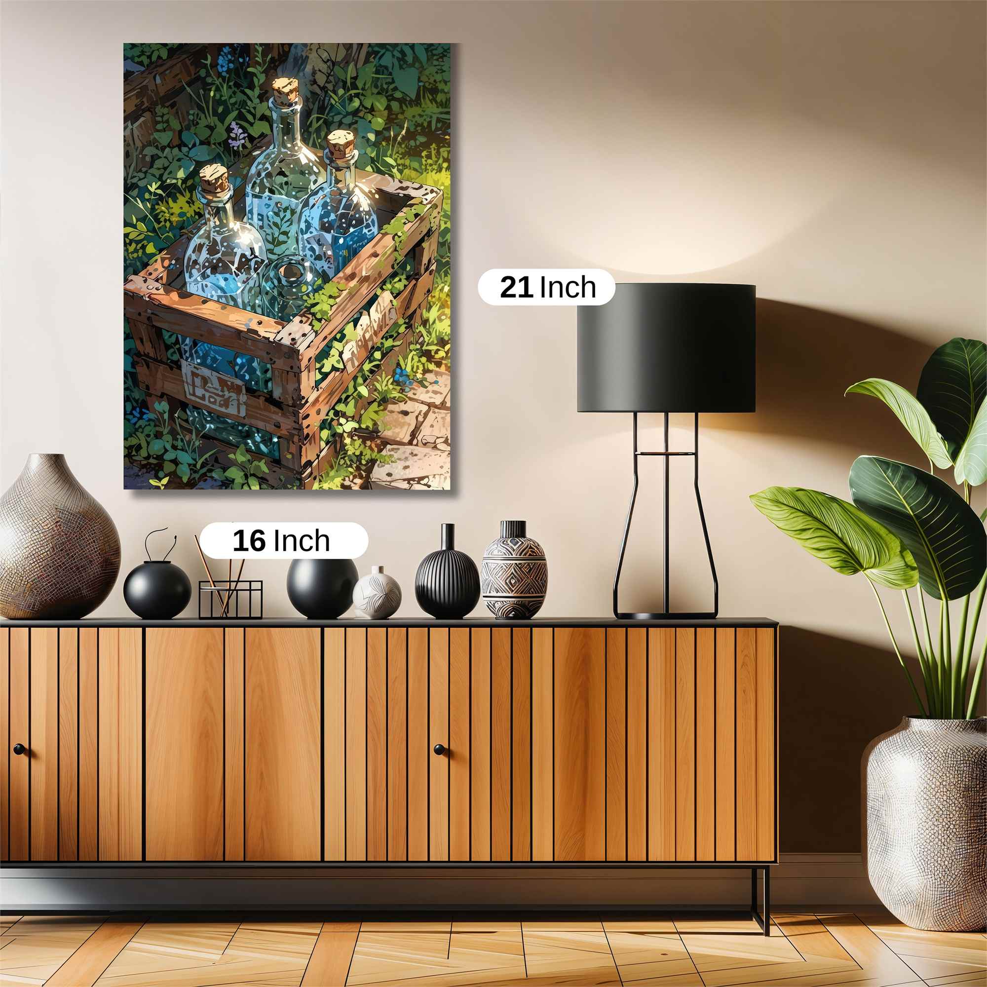 Bottled Serenity Safe Wall Magnetic / M