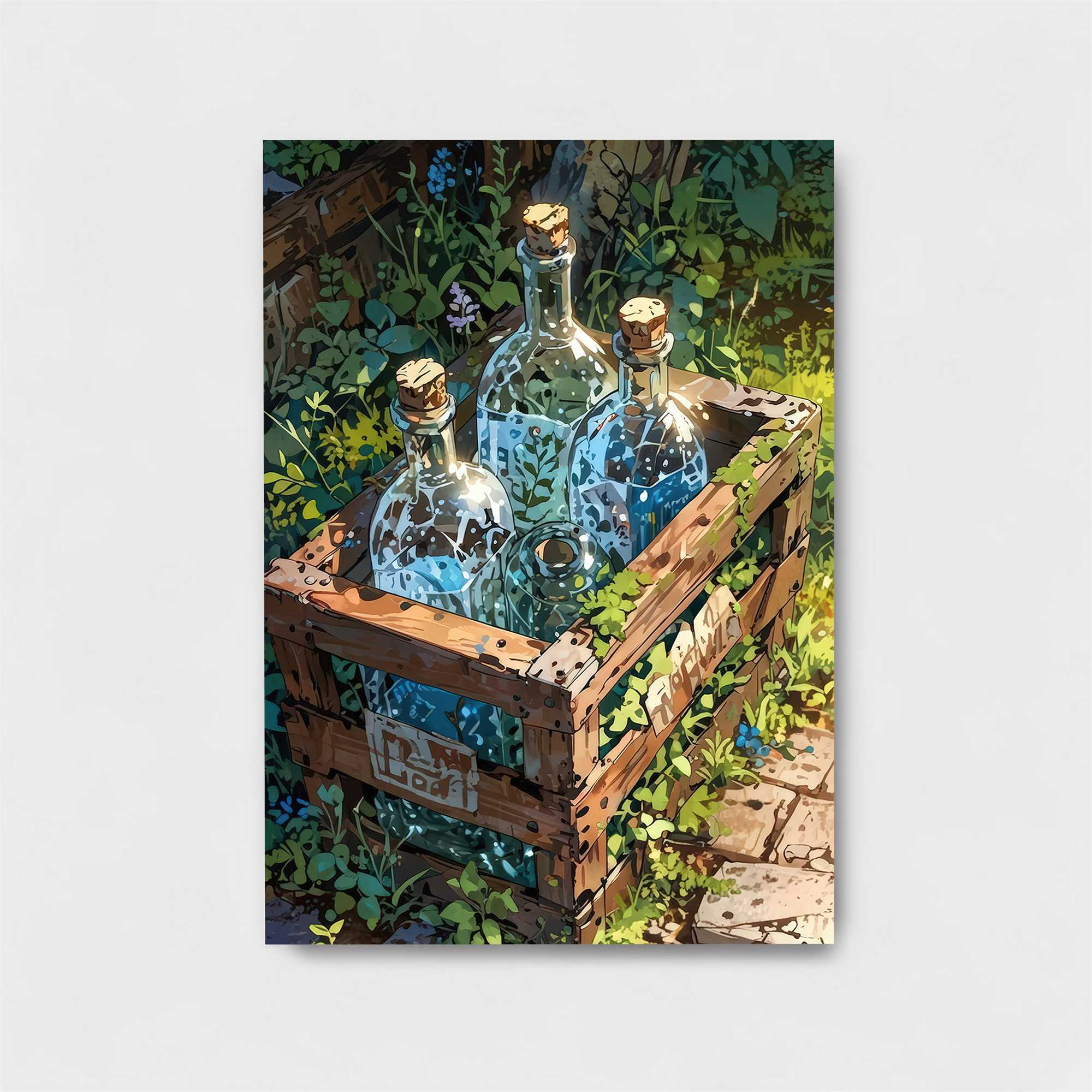 Bottled Serenity Safe Wall Magnetic / M