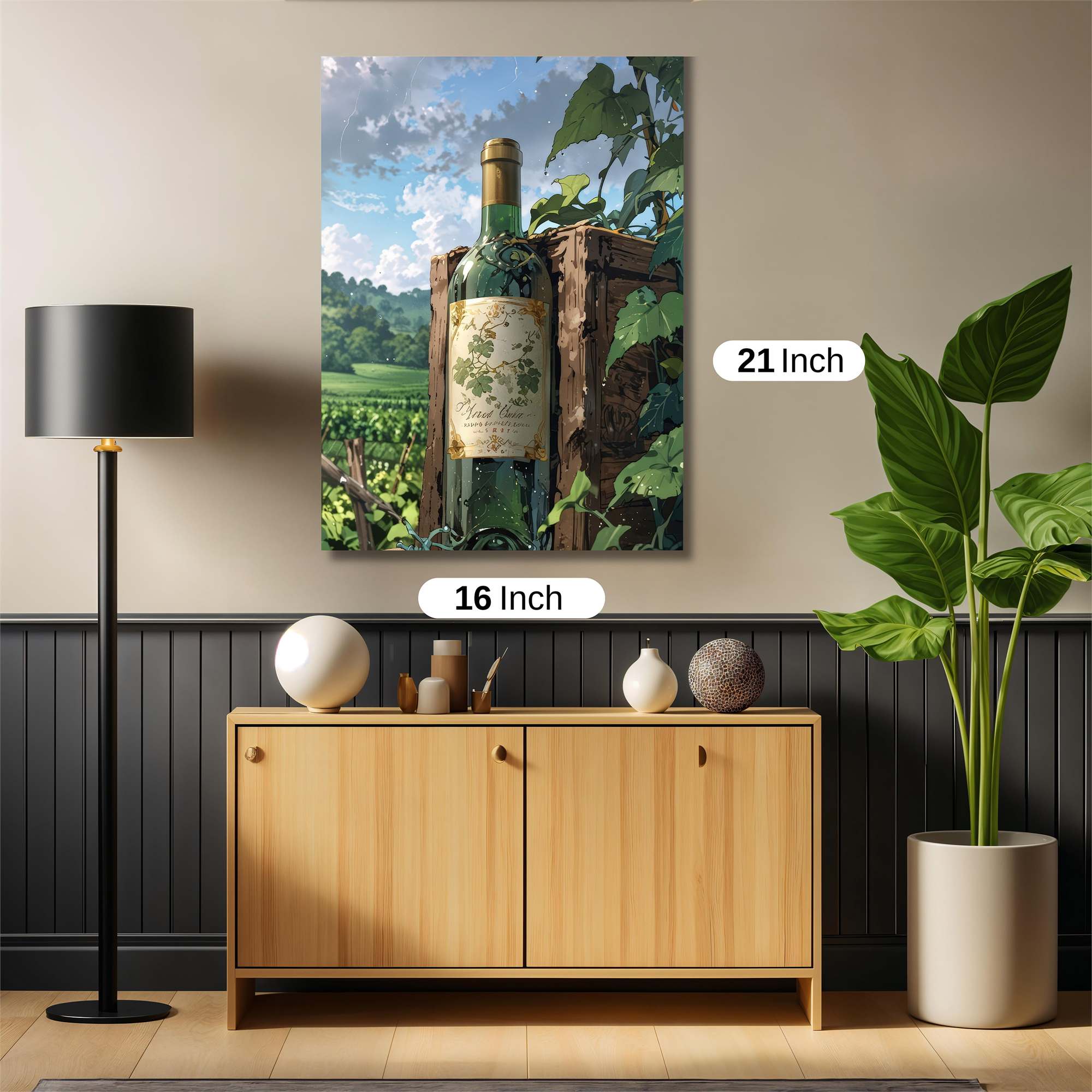 Vineyard Serenity Safe Wall Magnetic / M