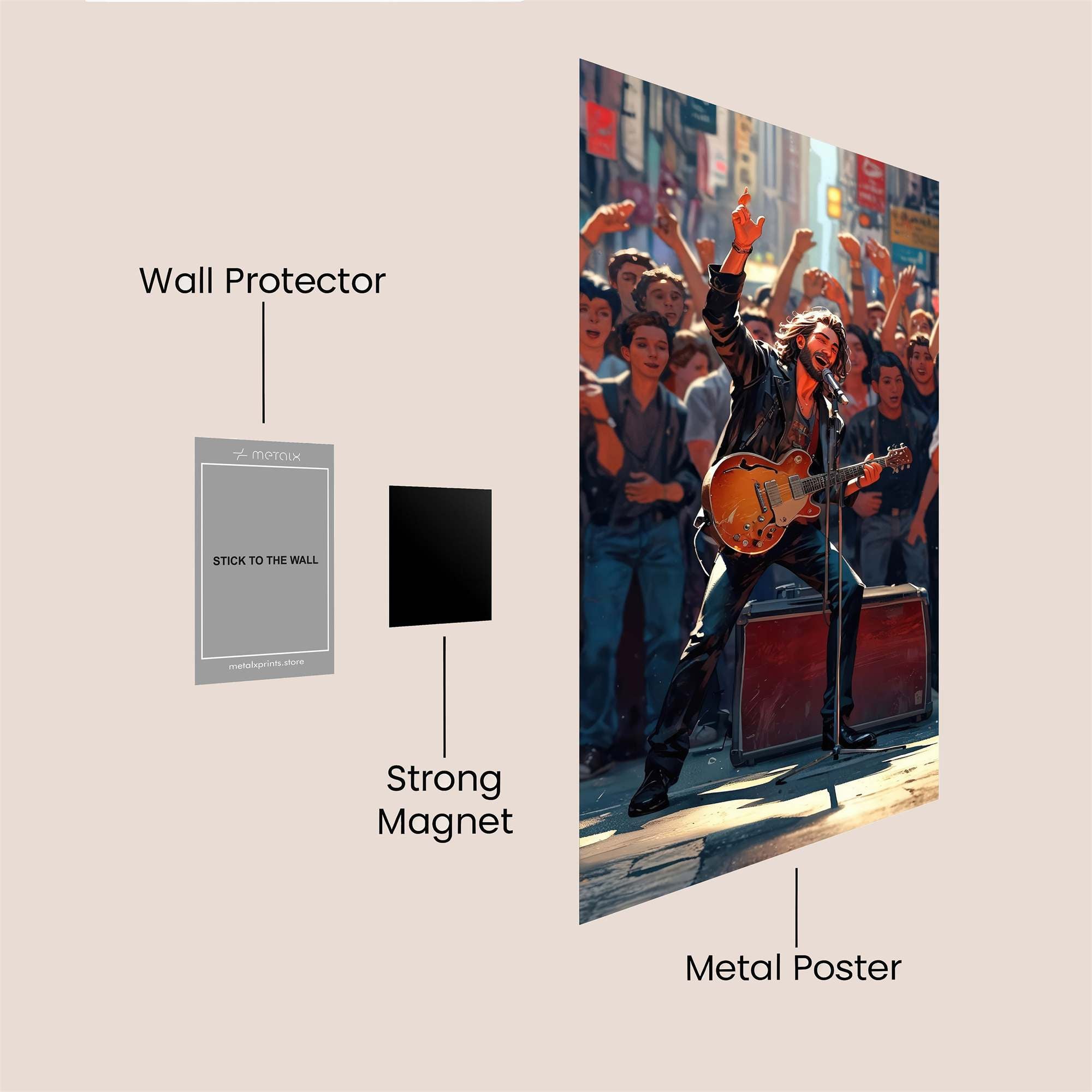 Rockstar Euphoria Safe Wall Magnetic / M