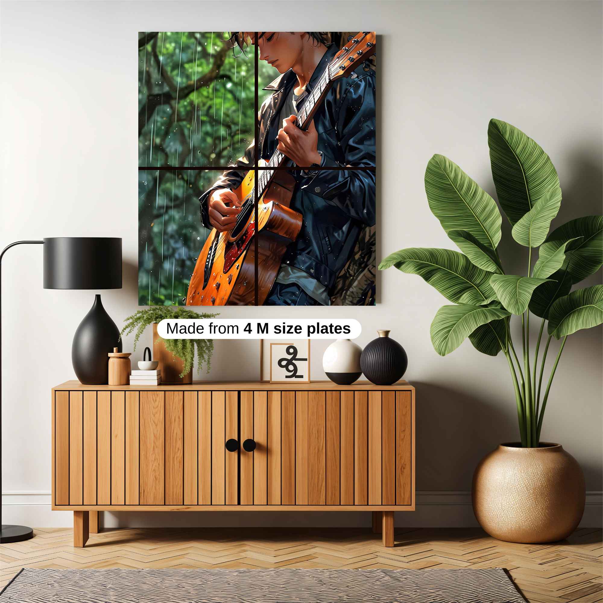 Guitarist Serene Safe Wall Magnetic / M