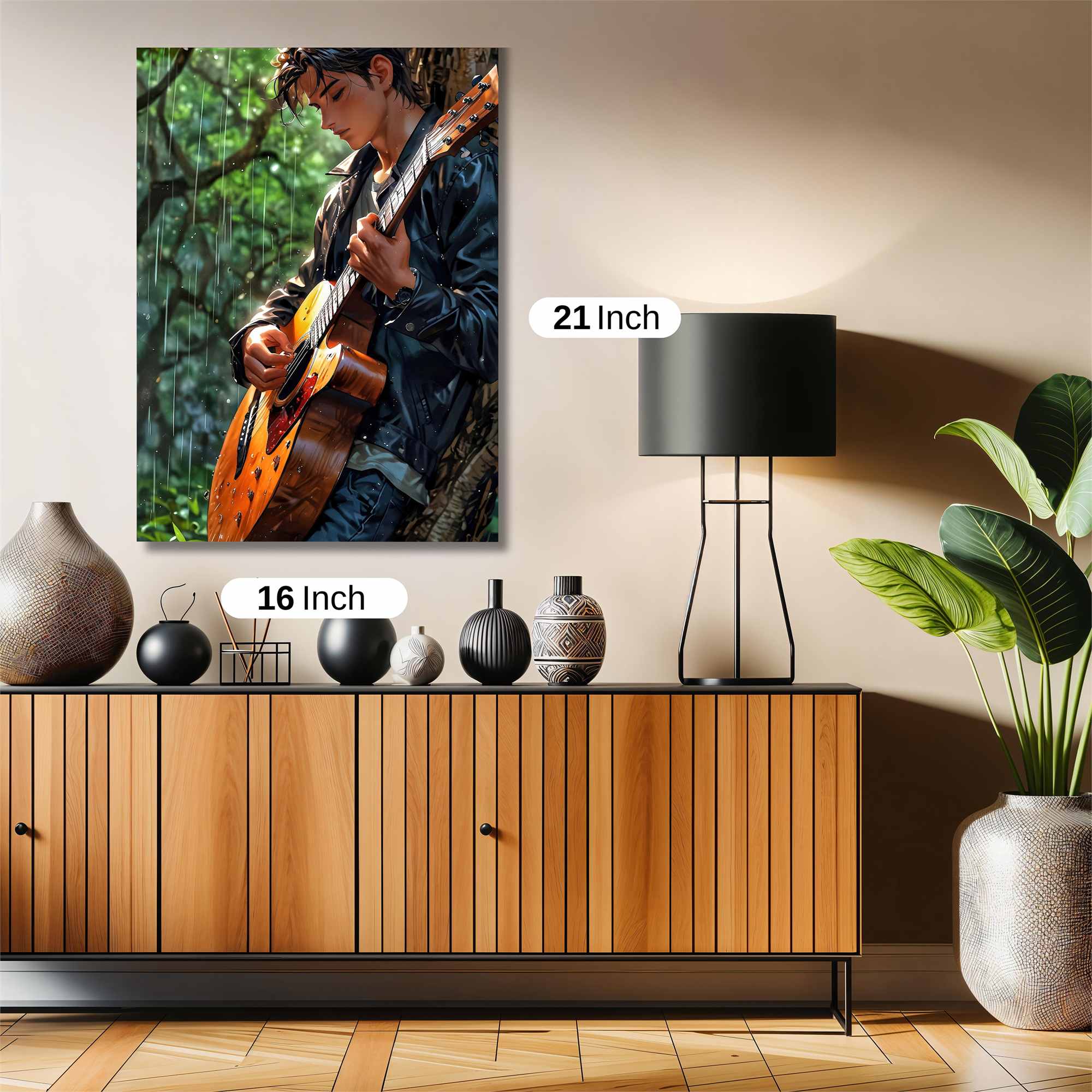 Guitarist Serene Safe Wall Magnetic / M