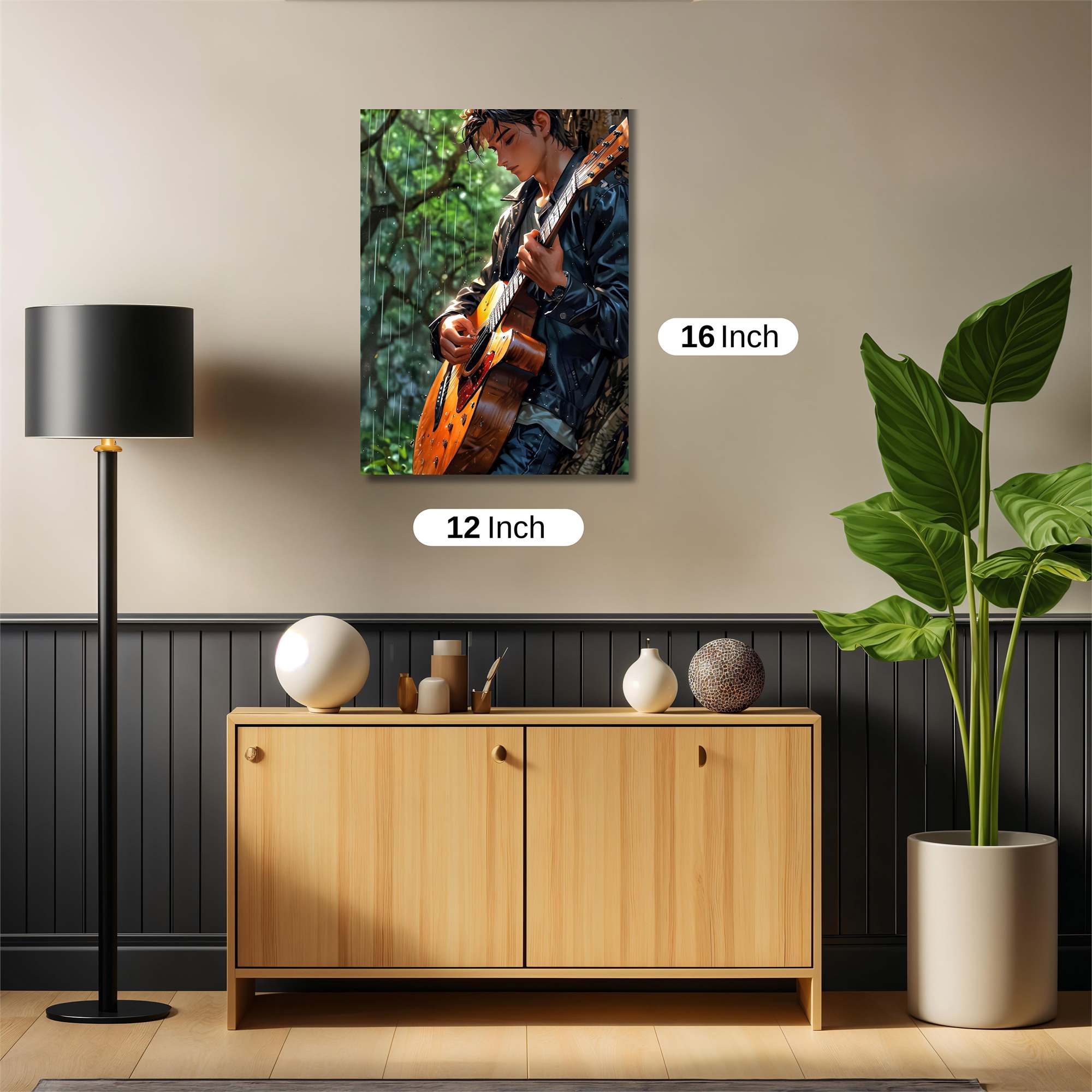 Guitarist Serene Safe Wall Magnetic / M