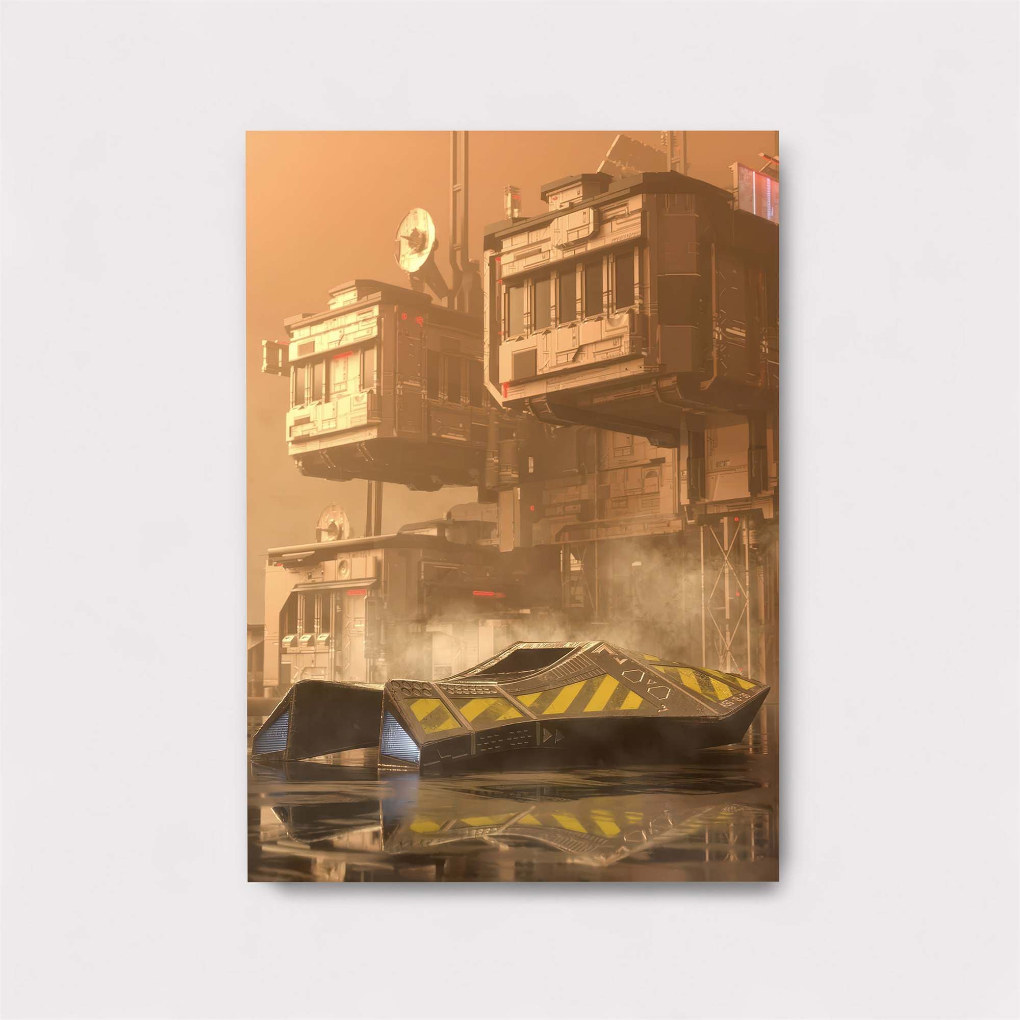 Neon Dystopia Safe Wall Magnetic / M