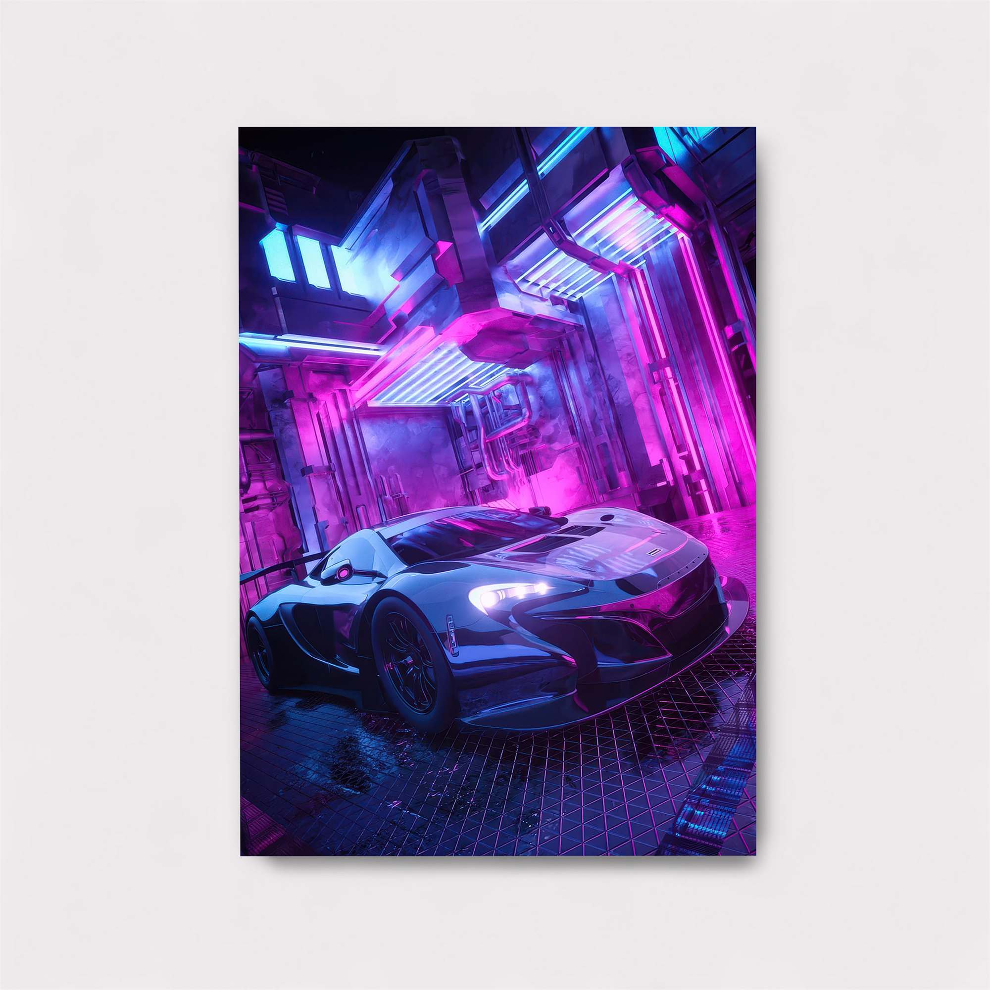 Neon Rush Safe Wall Magnetic / M