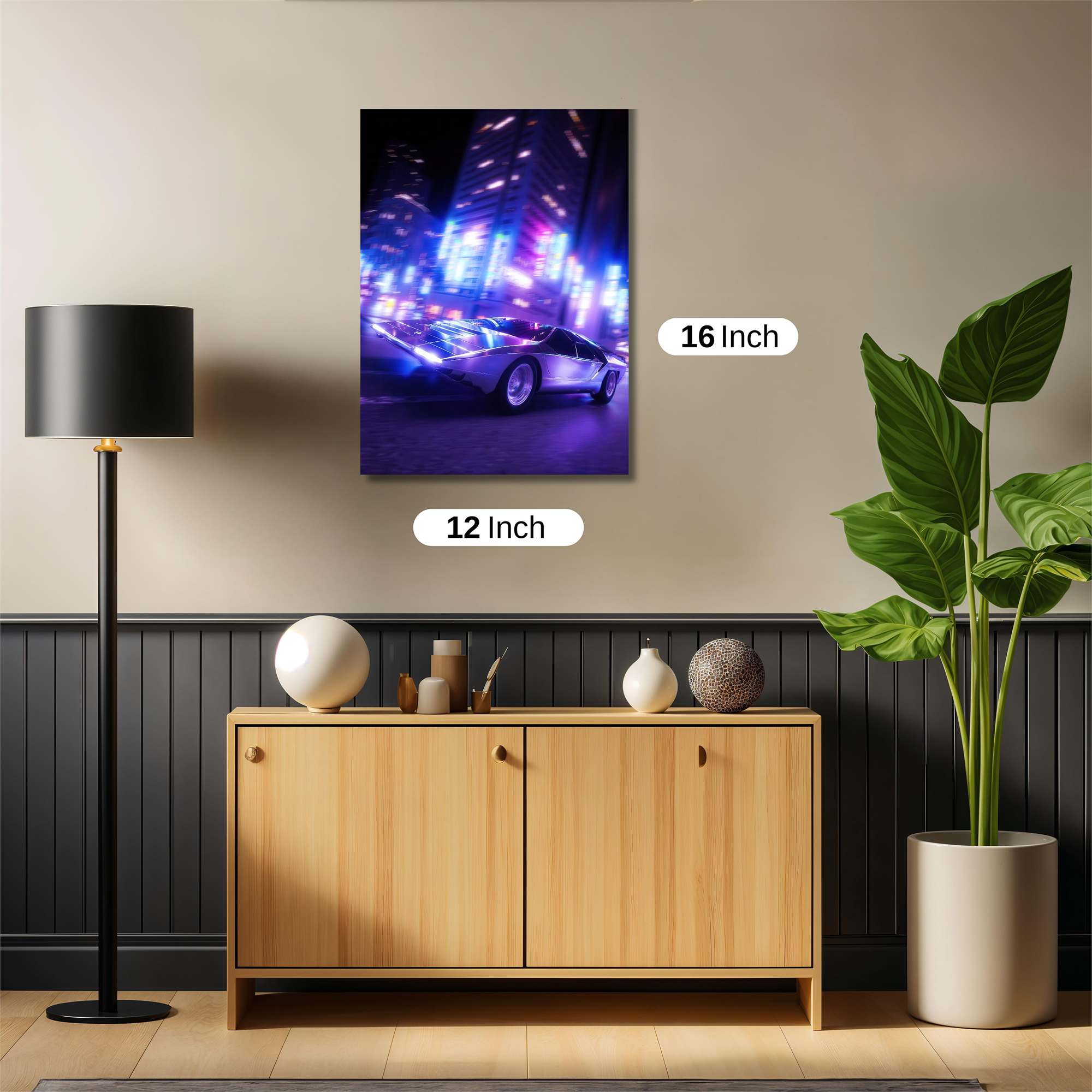 Lambo Luminous Safe Wall Magnetic / M