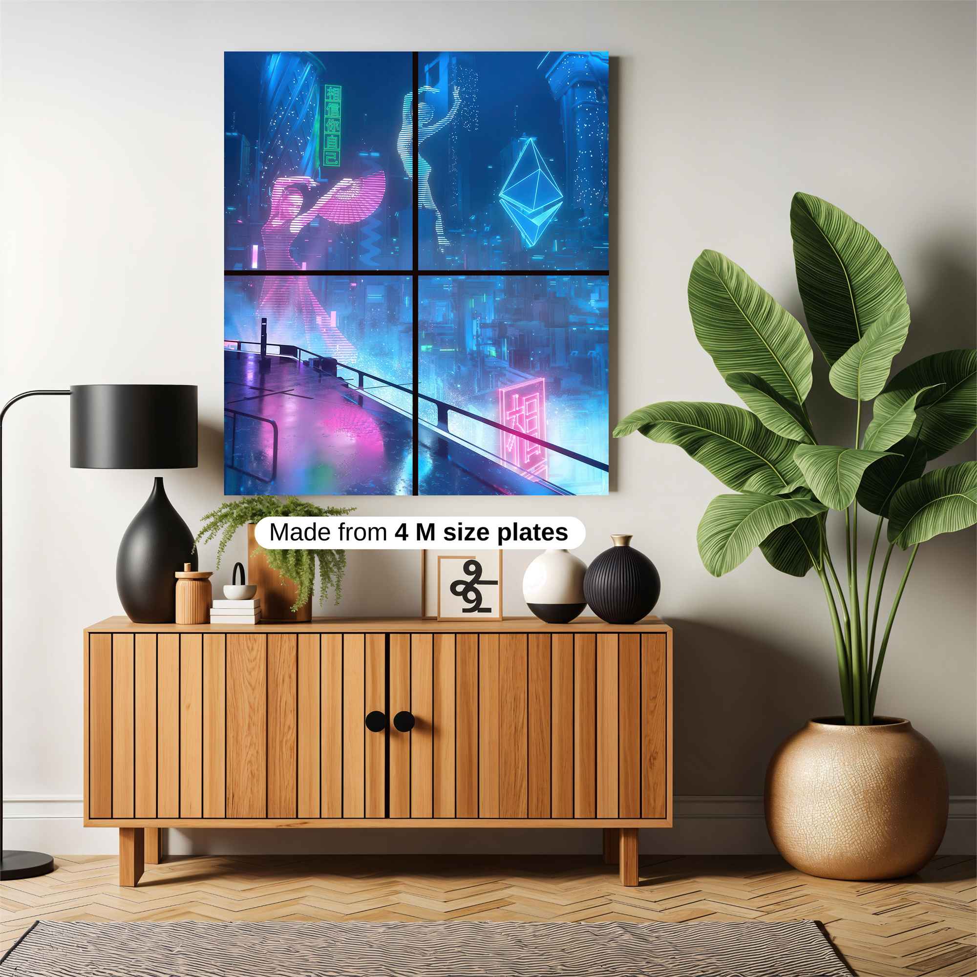 Cyber Dreamscape Safe Wall Magnetic / M