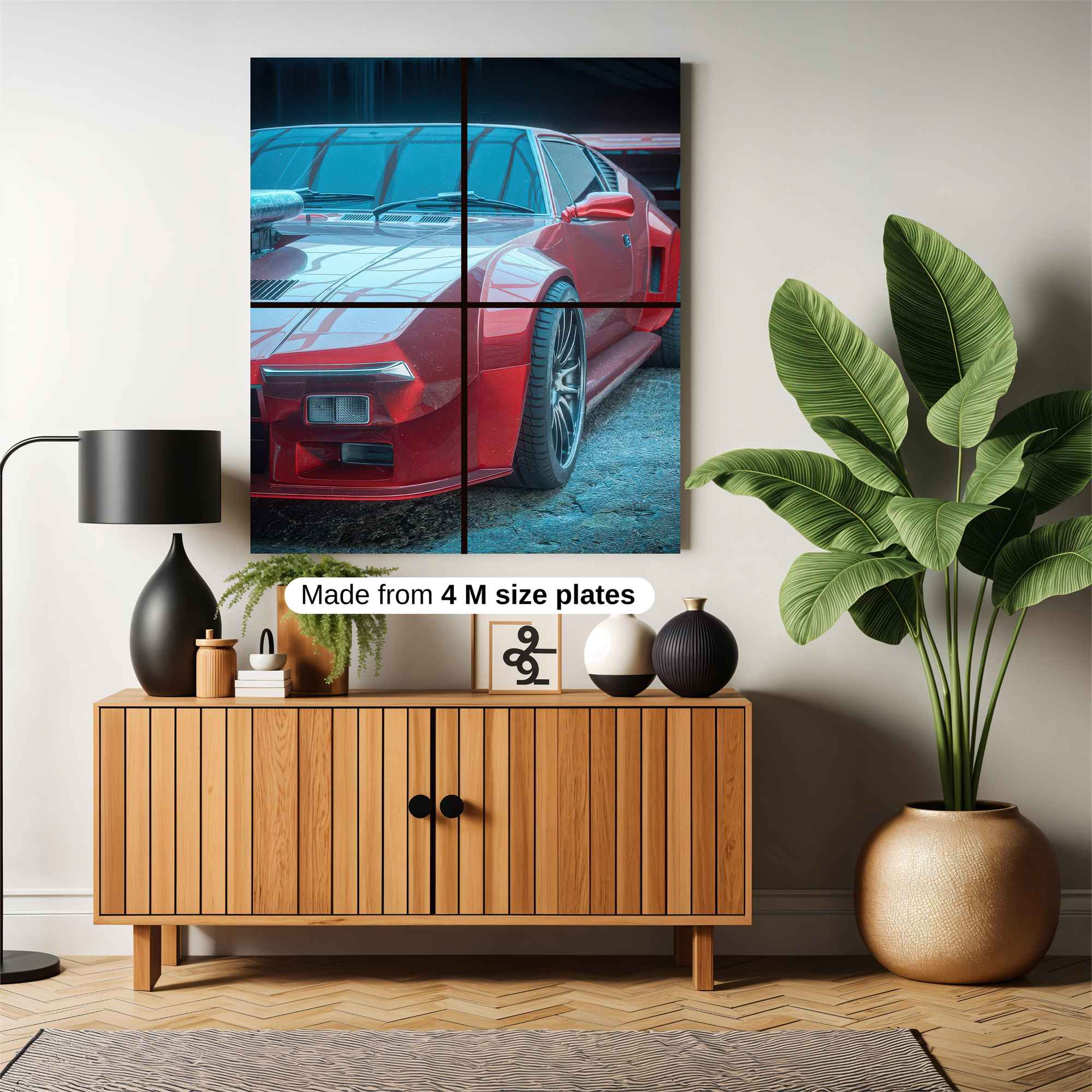 Neon Descent Safe Wall Magnetic / M