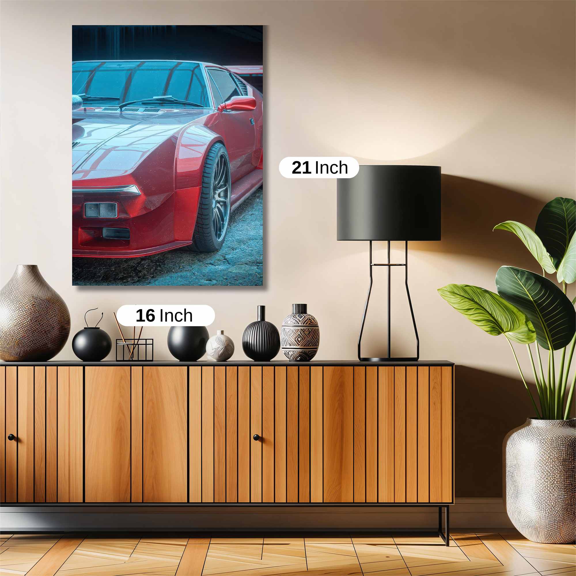 Neon Descent Safe Wall Magnetic / M