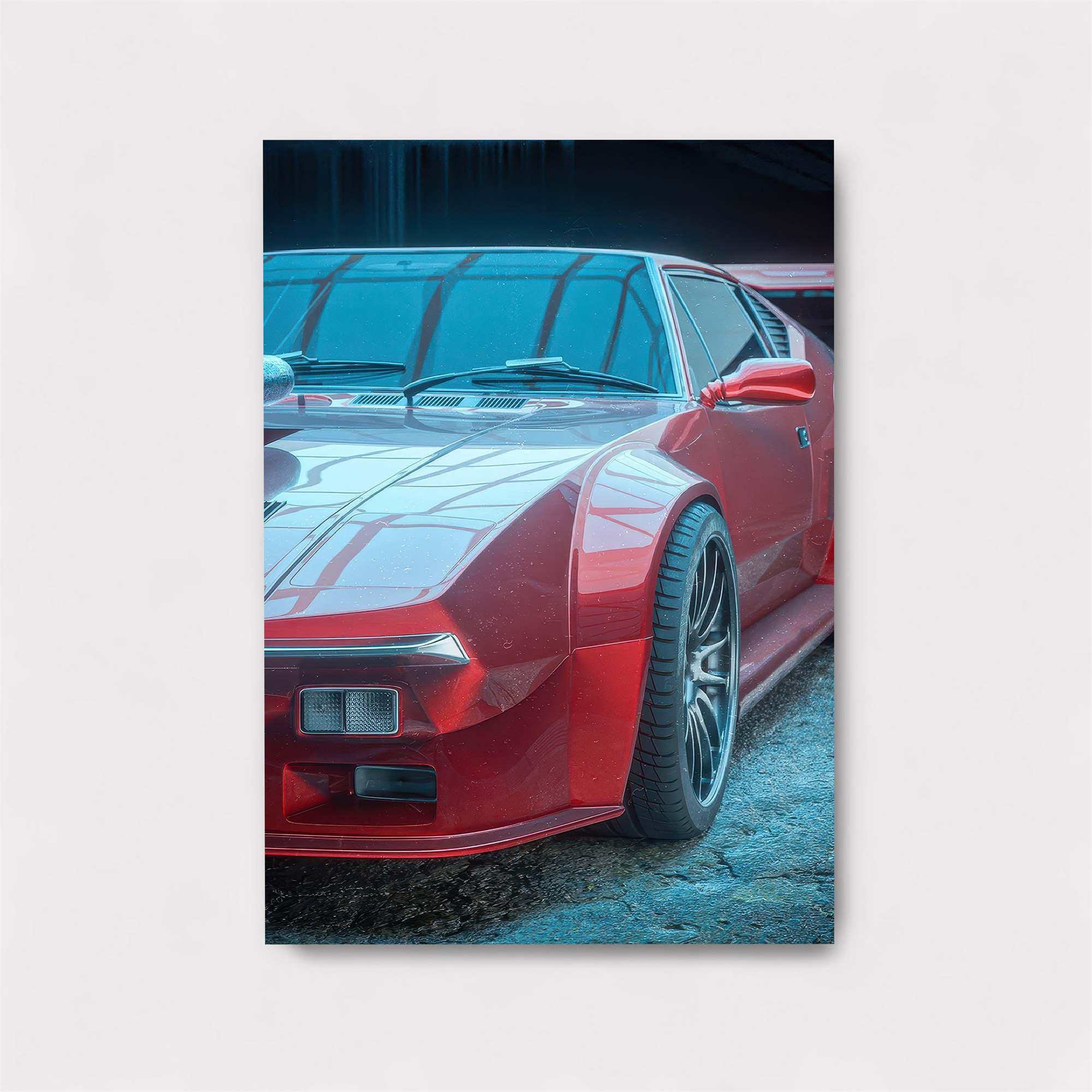 Neon Descent Safe Wall Magnetic / M