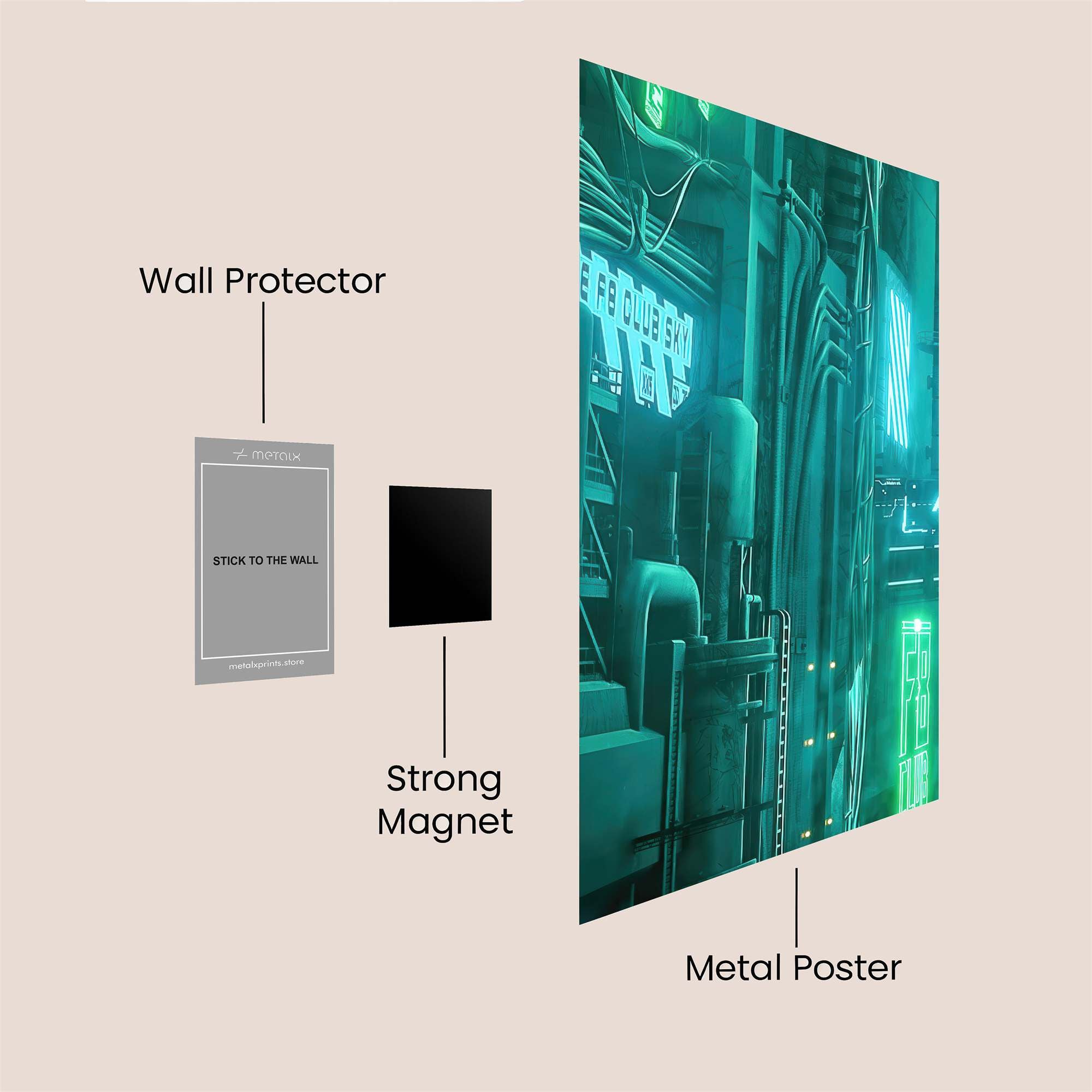 Cyberpunk Serenity Safe Wall Magnetic / M