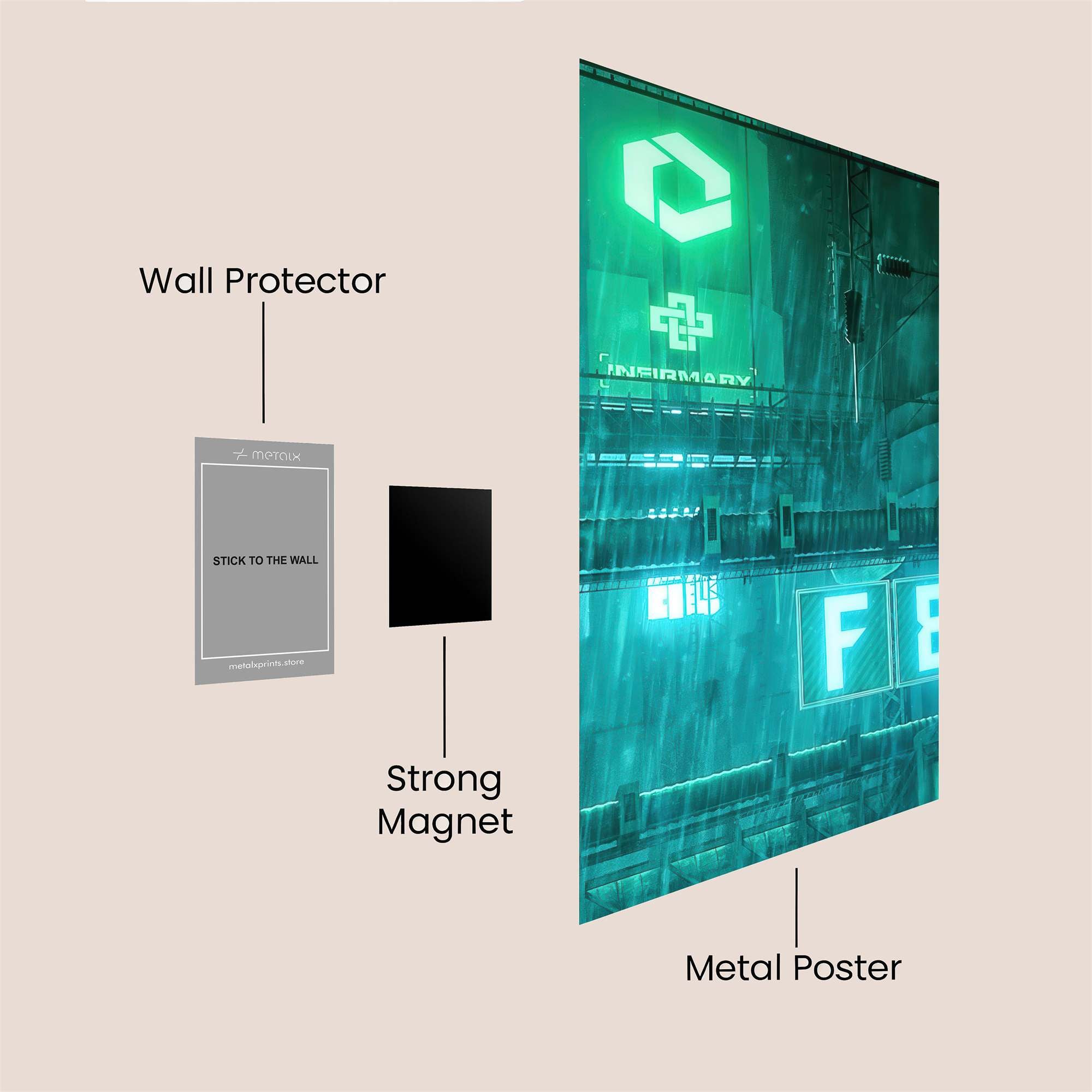 Cyberpunk Serenity Safe Wall Magnetic / M